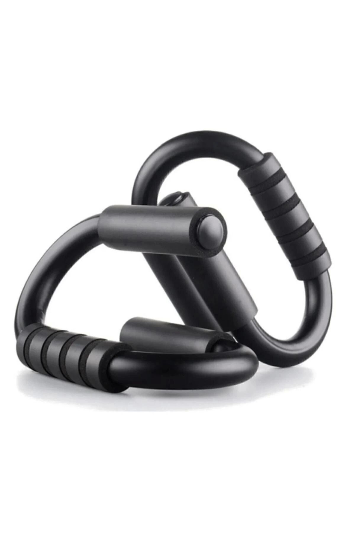 SerenityHaven Siyah Push Up Stands Profesyonel Şınav Karın Kası Egzersiz Spor Aleti