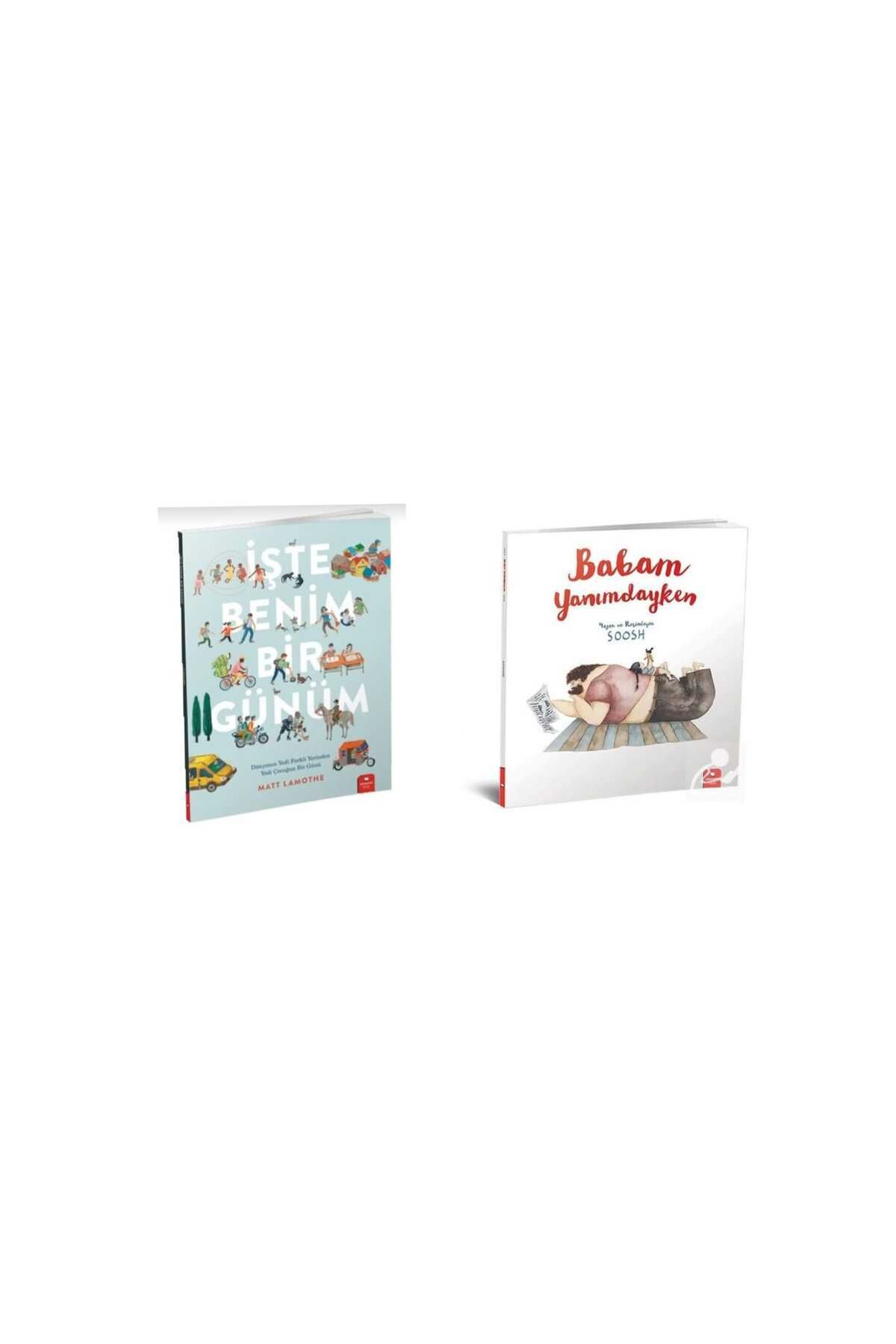 Redhouse Kidz Yayınları işte benim bir günüm ve babam yanımdayken 2 li set