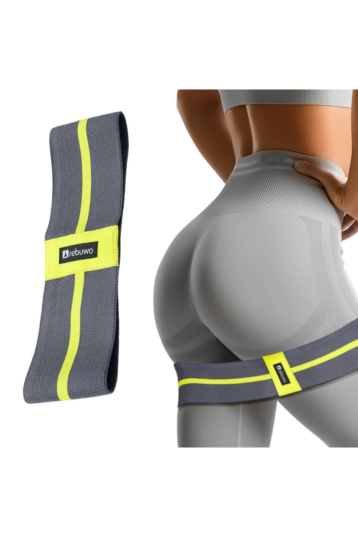 SerenityHaven Squat Bant Pilates Fitness Kalça Direnç Lastiği Egzersiz Lastiği Loop Band 30cm