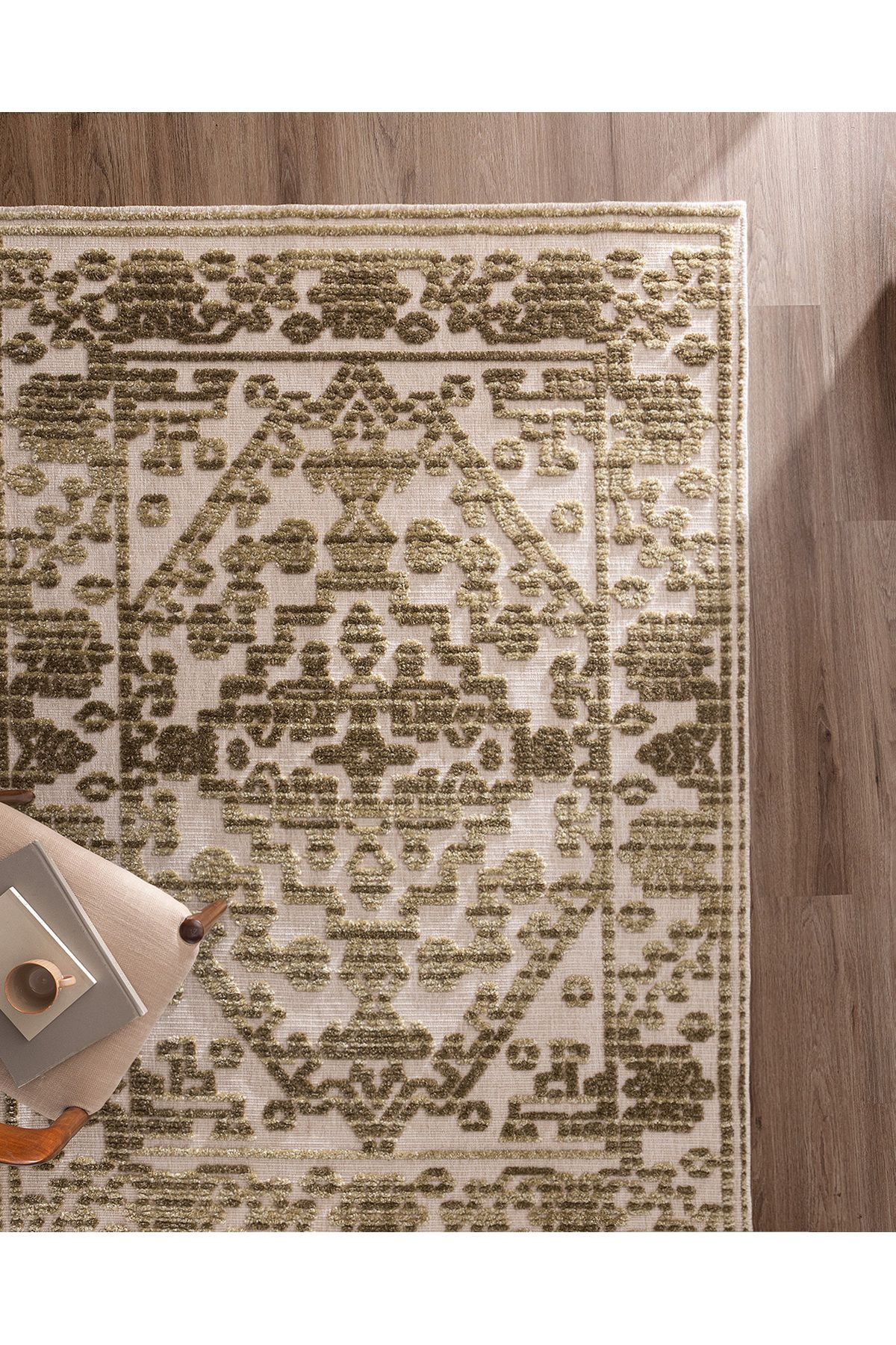 Madame Coco Marine Halı - Yeşil - 200x300 cm
