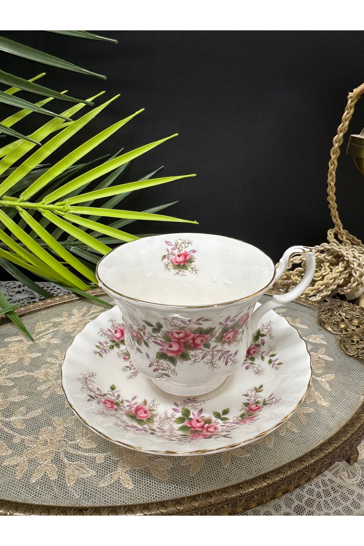 Royal Albert lavender rose fincan