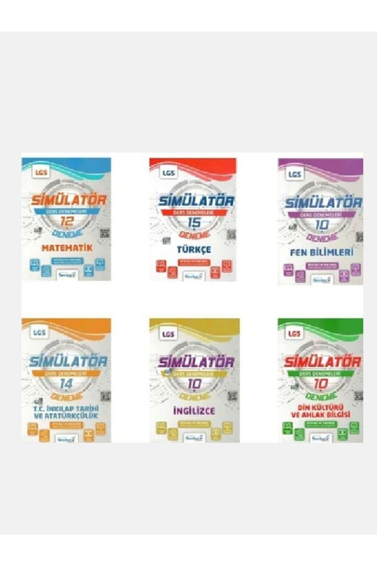 Özgün Yayınları SEVİYE YAYINLARI 8. Sınıf lgs Simülatör Ders Denemeleri 6 Ders SET
