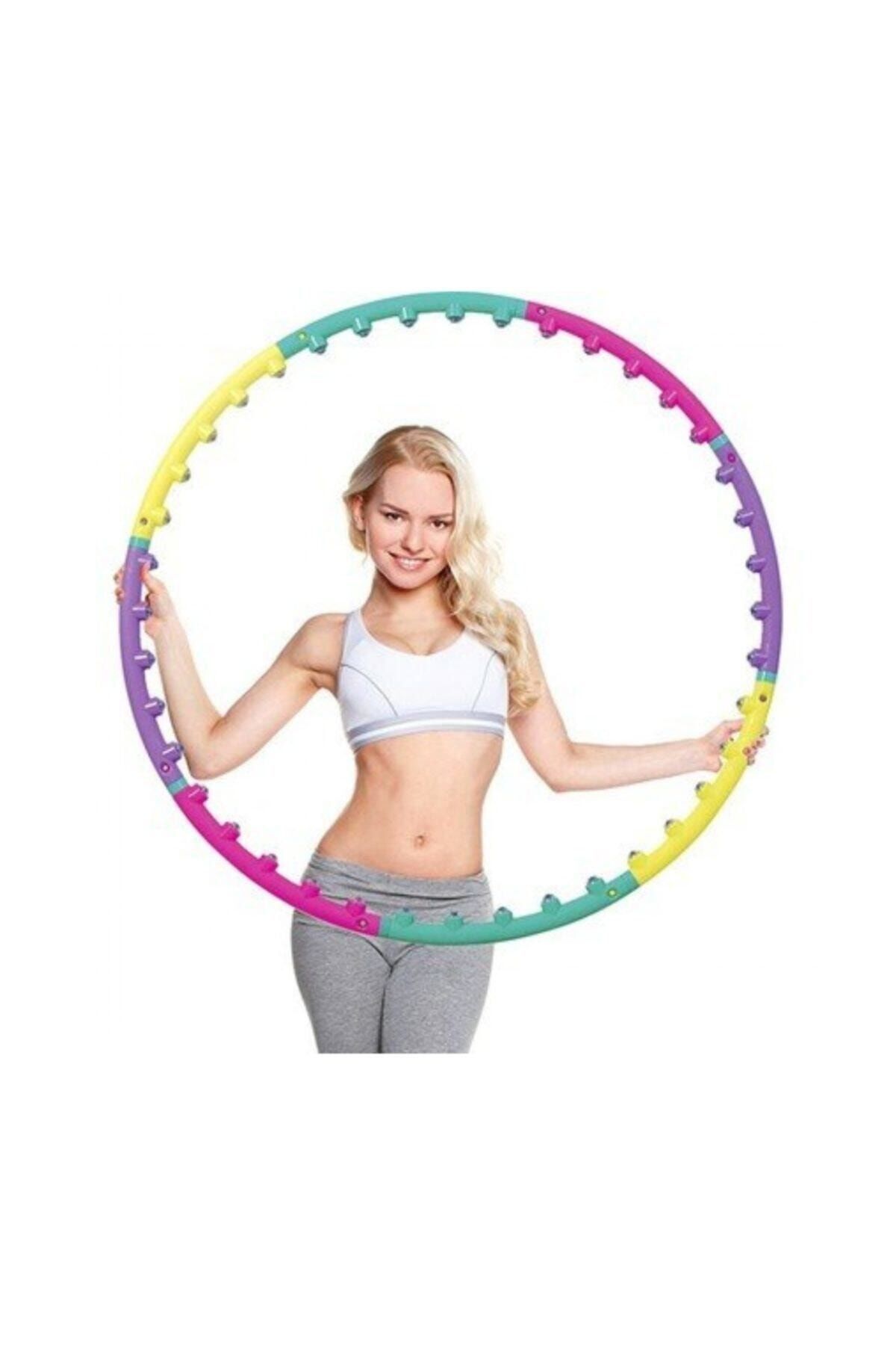 SerenityHaven Masajlı Hulahop Bel Egzersiz Çemberi Hulahoop Çember