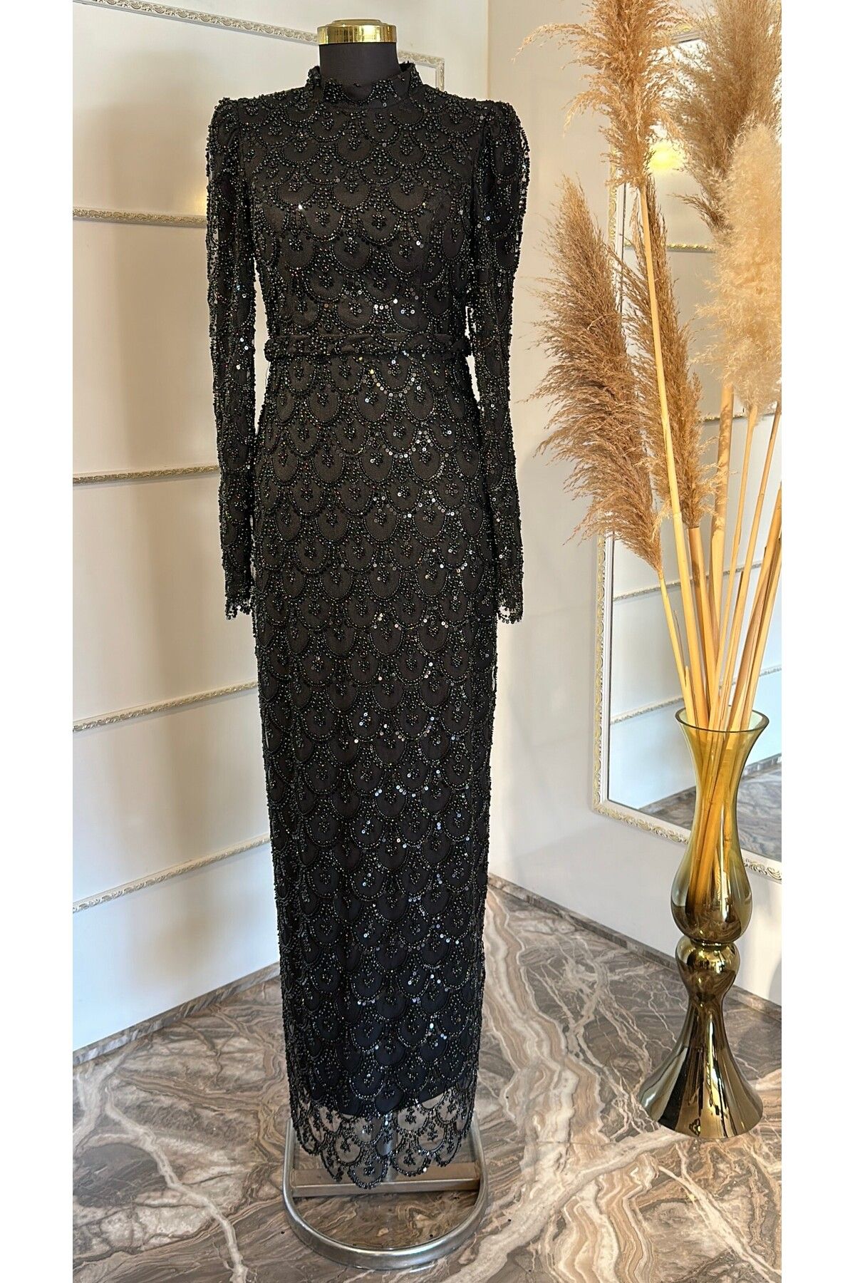 Prive Taşlı Abiye 2438