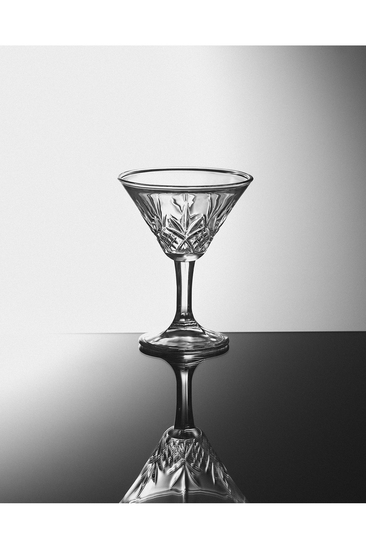 Madame Coco Dublin 4'lü Kadeh Seti - Şeffaf - 185 ml