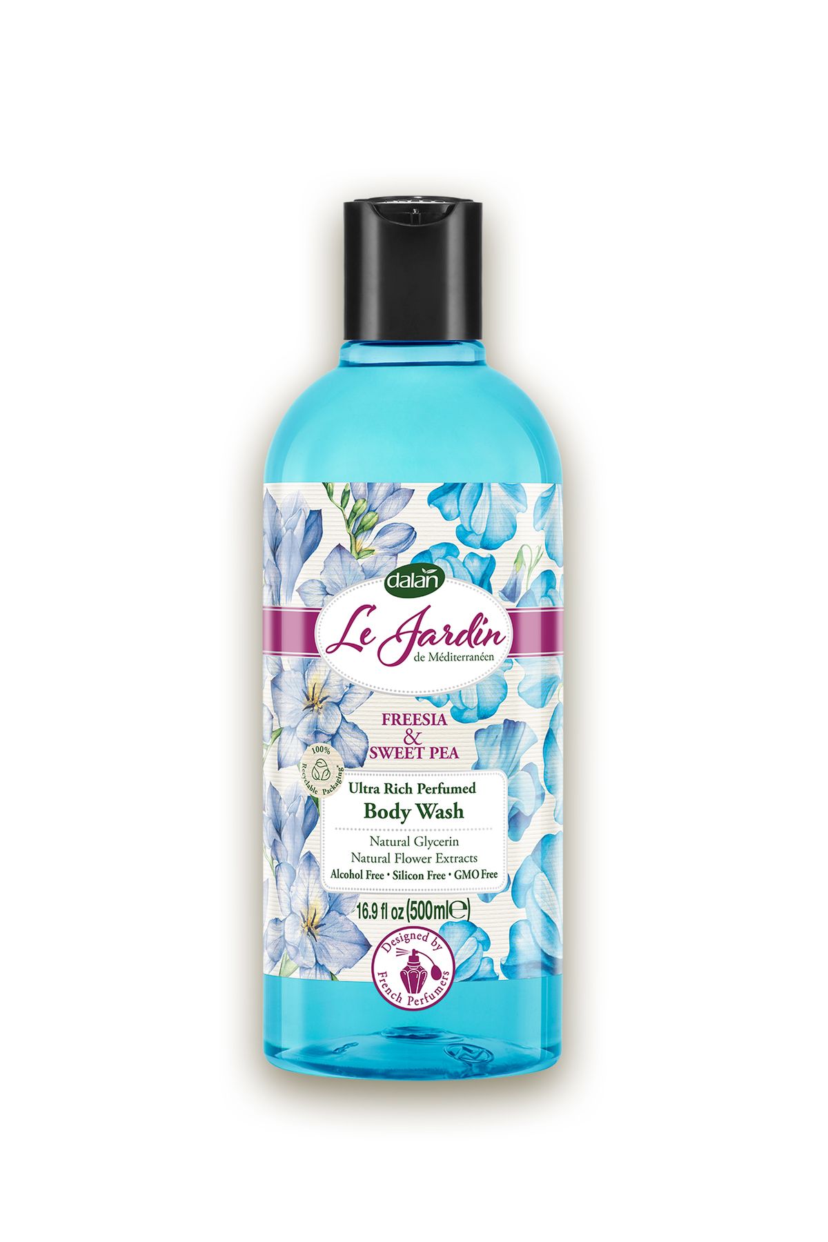 Dalan-Set Dalan Le Jardin – Gel de duș 3 sortimente – 500 ml x 3 bucăți 3