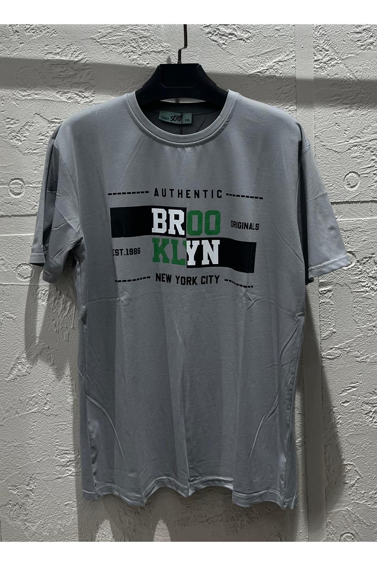 KAREA WEAR BROOKLYN Baskılı T-Shirt