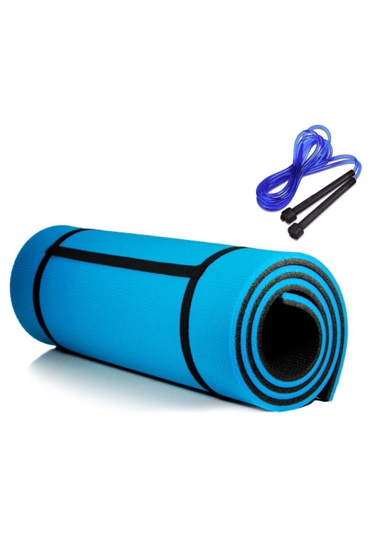 SerenityHaven Pilates Minderi Yoga Minderi Egzersiz Minderi 16 Mm Atlama Ipi Set