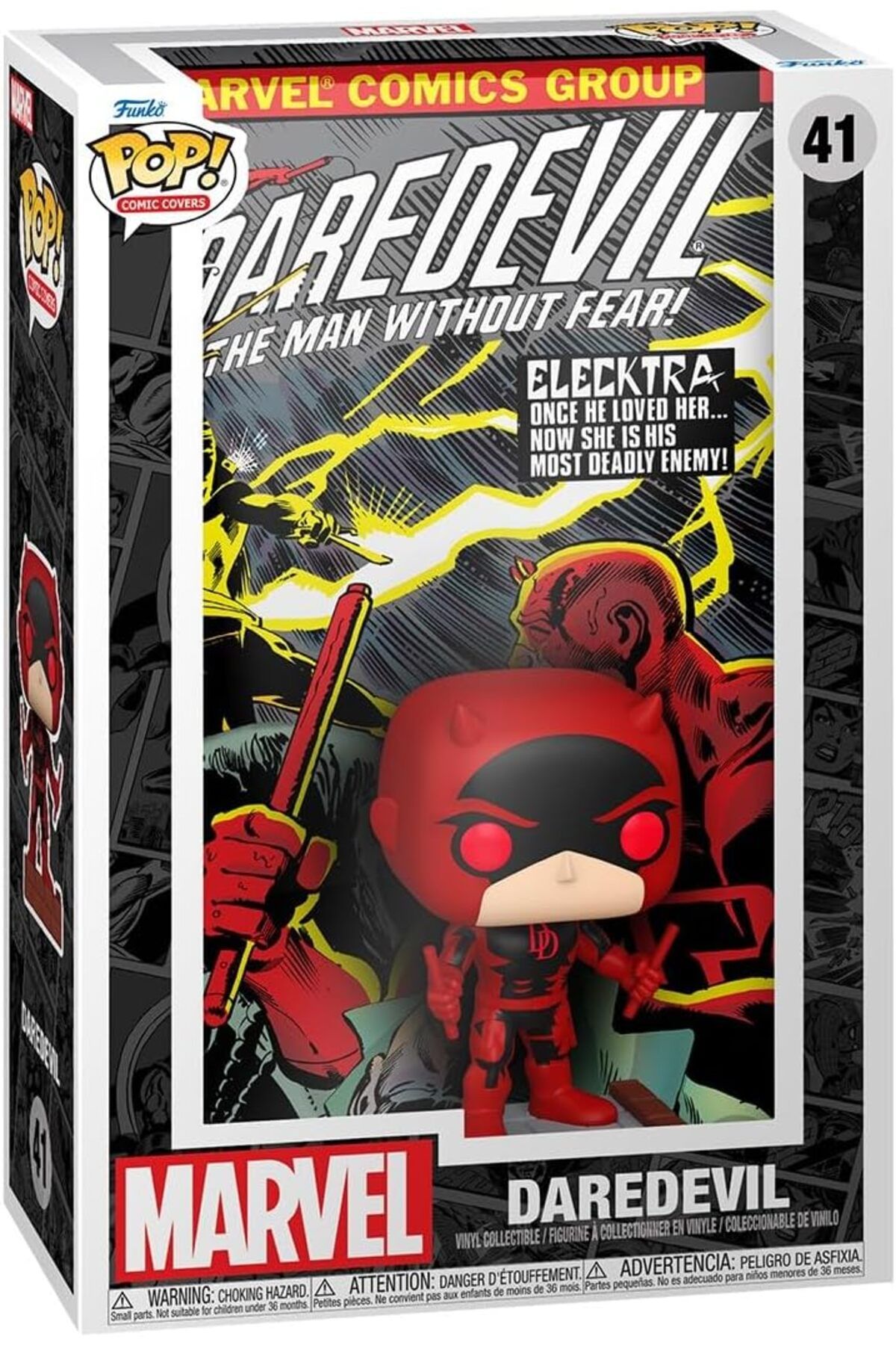 Funko Pop! Marvel Daredevil #168 Çizgi Roman Kapağı Figürü,Koleksiyonluk Resmi Ürün
