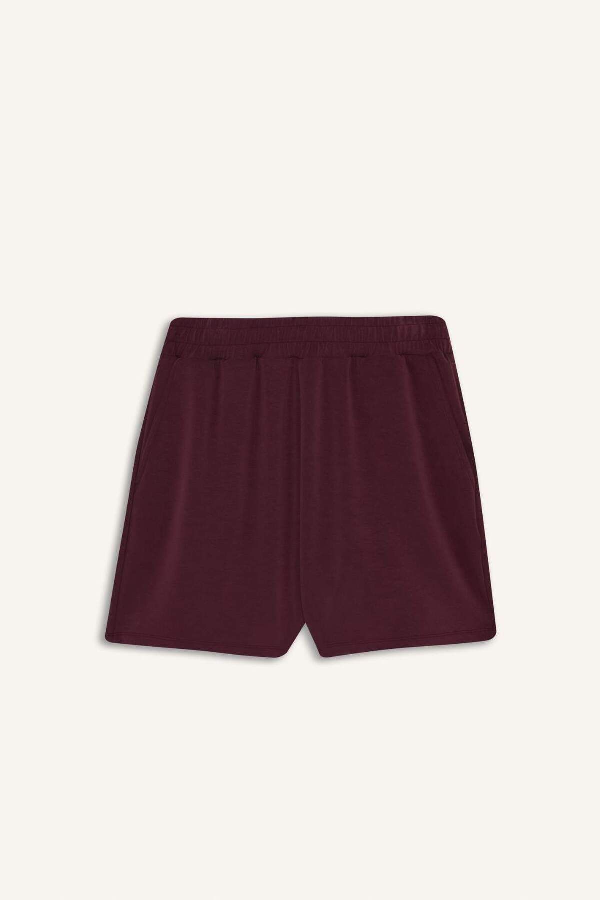 DeFactoFit Standart Fit Sporcu Kısa Paça Modal Şort F5001AX25SM - 1