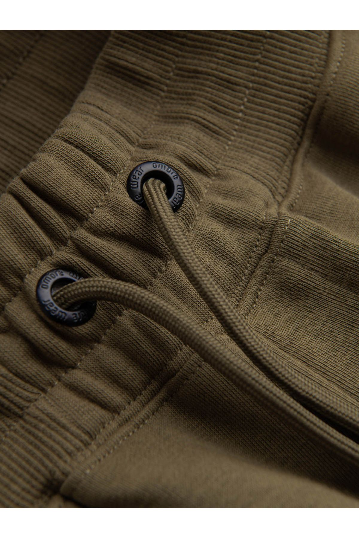 OMBRE-Herren BASIC Baumwoll Jogger Sweatpants - Oliv V2 OM-PABS-0174 XL 6