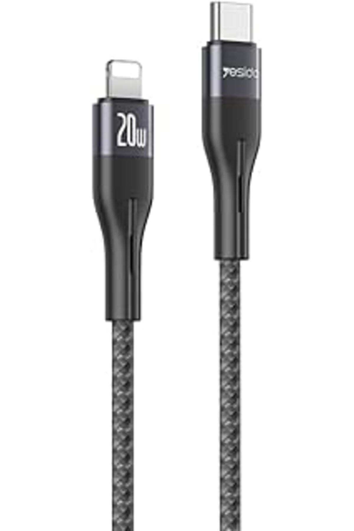Pazarcan Yesido Usb C Yıldırım Naylon Kablo, 3.2Ft, 20W Usb C Apple Hızlı Şarj Kablosu, Apple Iphone 15/14/1