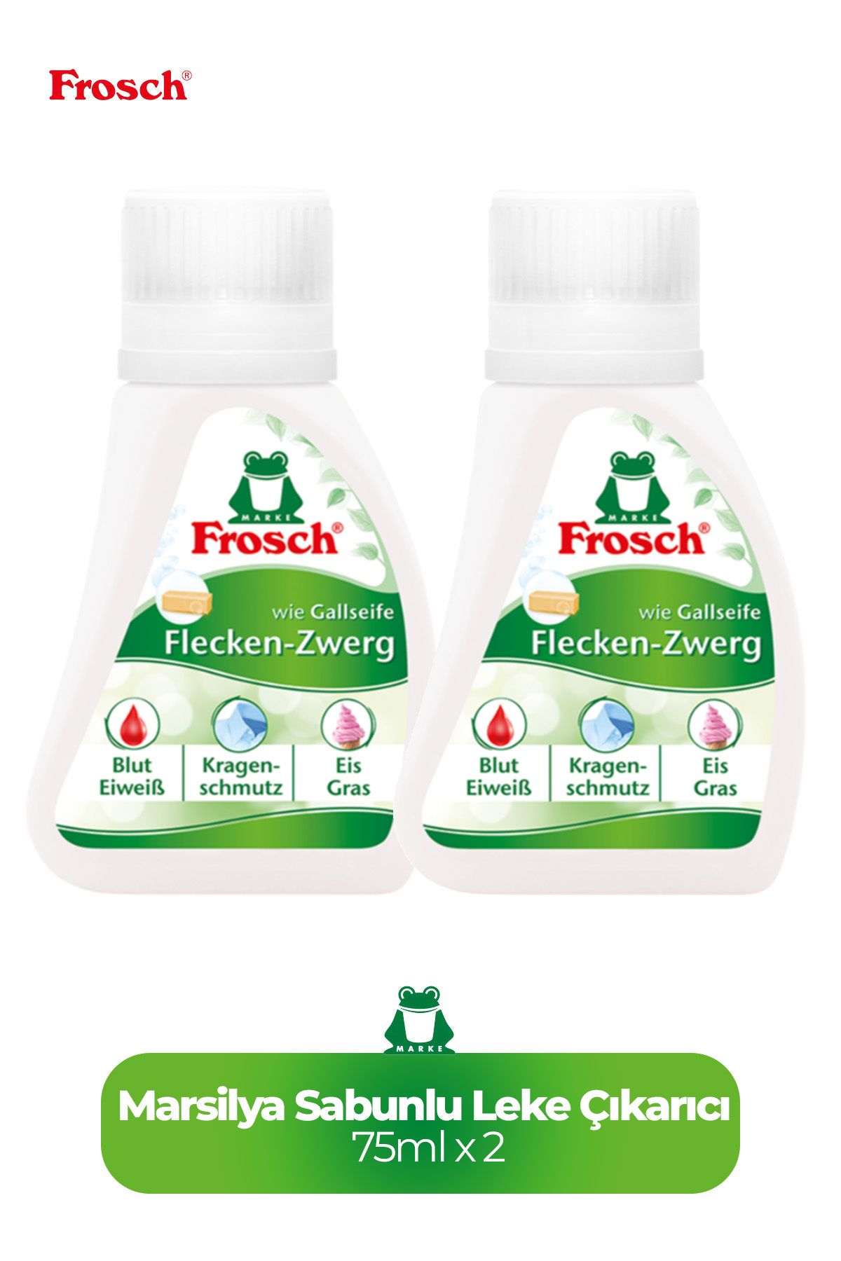 Frosch Marsilya Sabunlu Leke Çıkarıcı 2'li (2*75 ml)