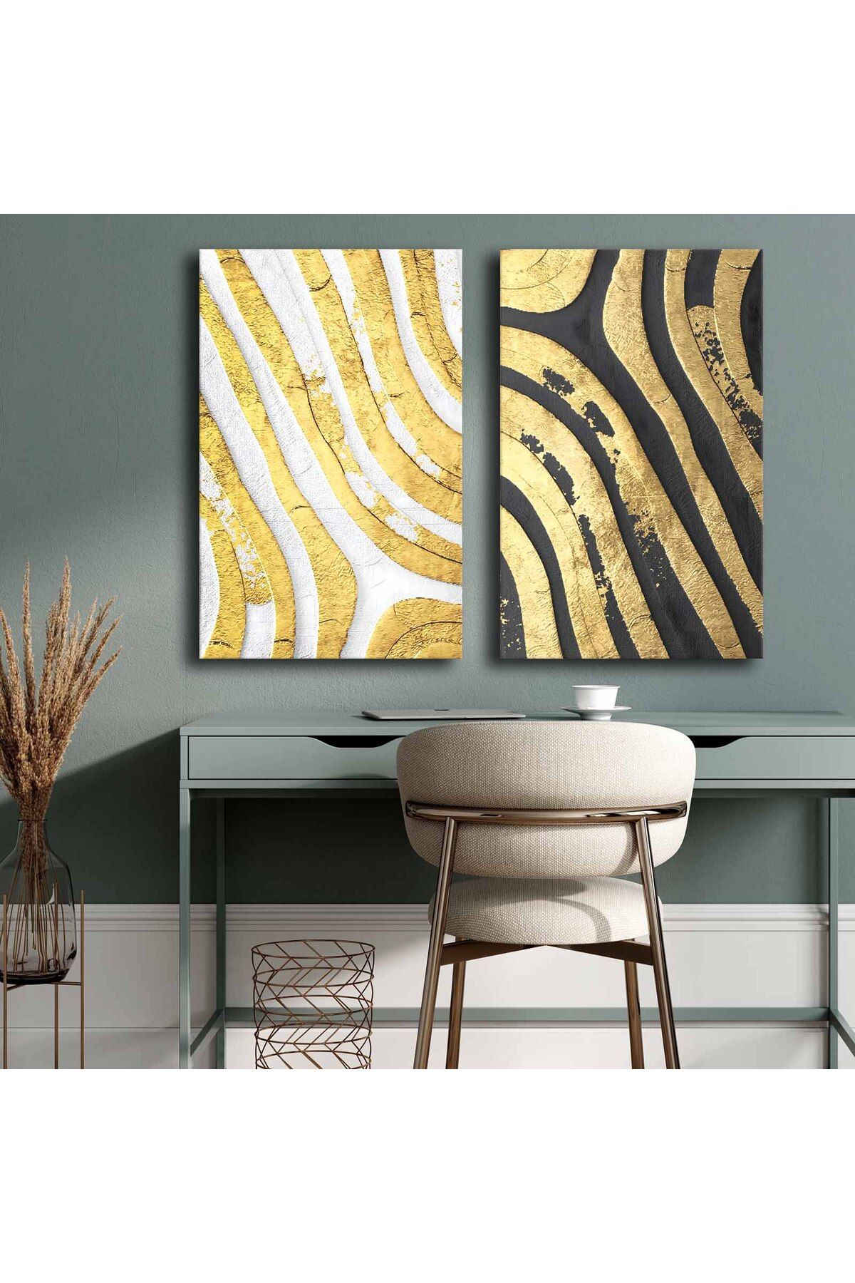 Özgül Grup 2 PARÇA 45x70 CANVAS TABLO