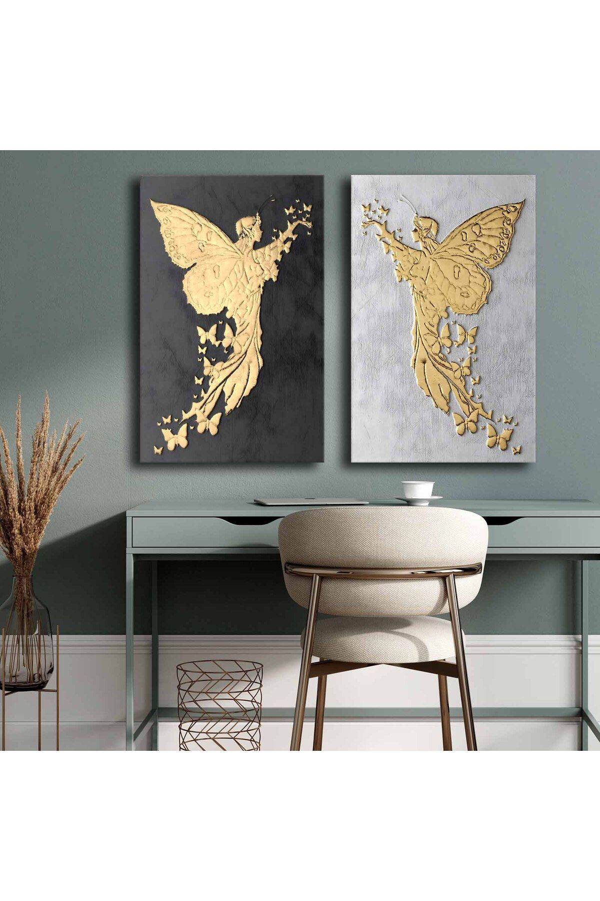 Özgül Grup 2 PARÇA 45x70 CANVAS TABLO