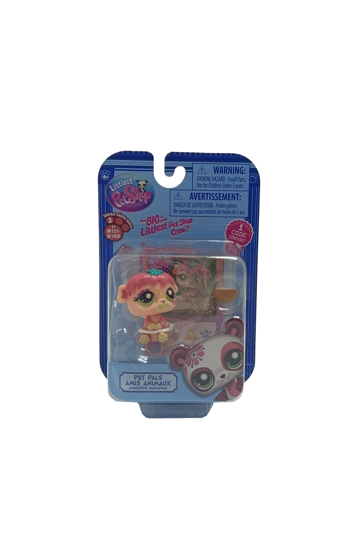 PREFTOYS Littlest Pet Shop 136 LEMUR (MAYMUN) 2025 3.SEZON YENİ ORİJİNAL BARKODLU