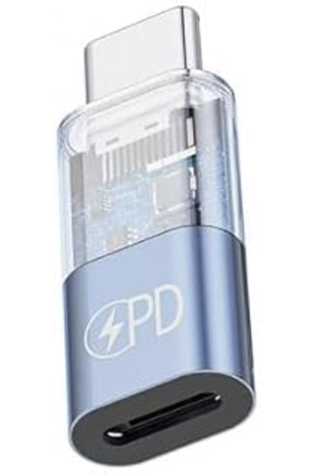 Pazarcan Polham Mobile 30W Şarj Destekli Lightning To Type C Çevirici Dönüştirici Adaptör, Şarj Ve Veri Akta