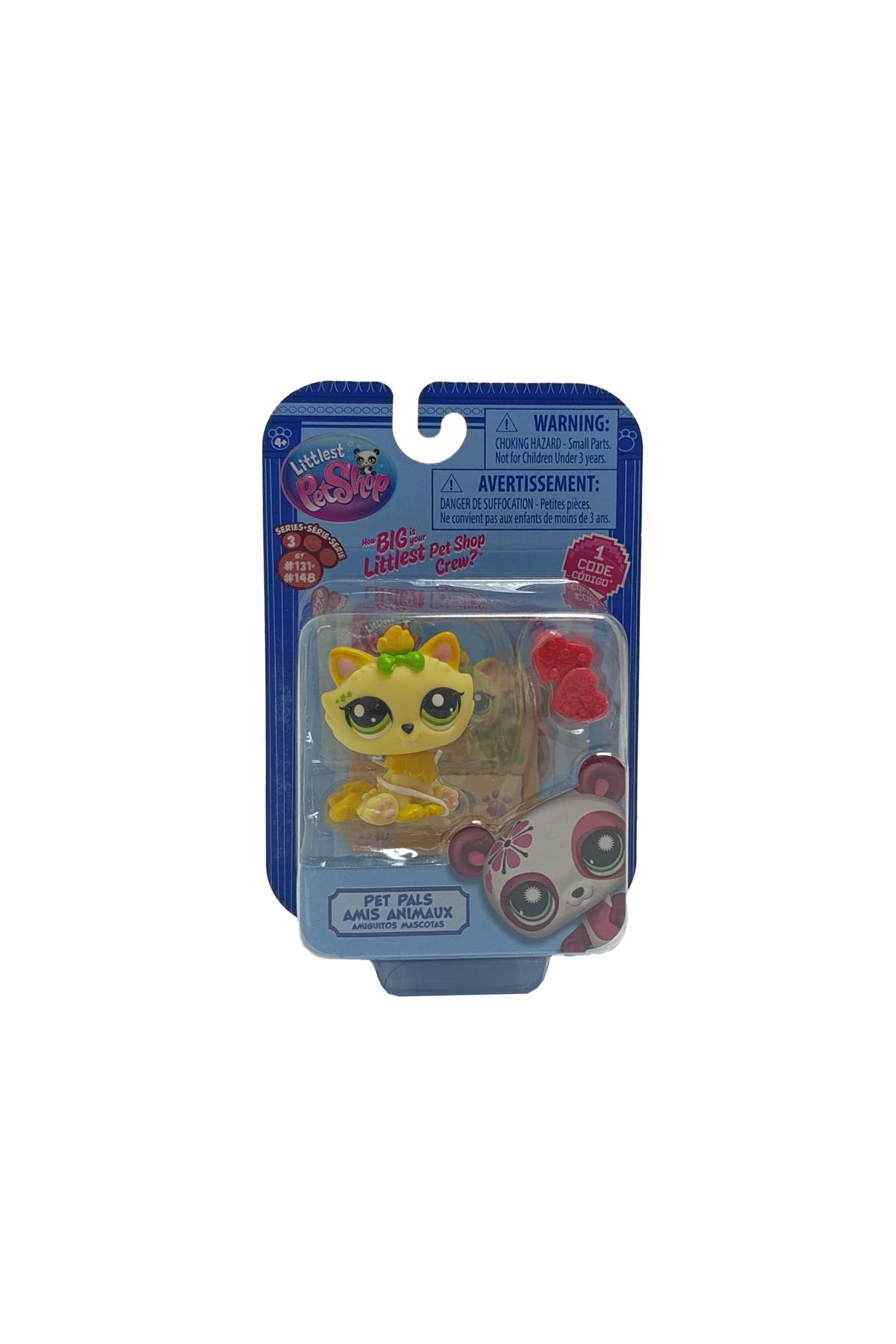PREFTOYS Littlest Pet Shop 140 SARI KEDİ 2025 3.SEZON YENİ ORİJİNAL BARKODLU