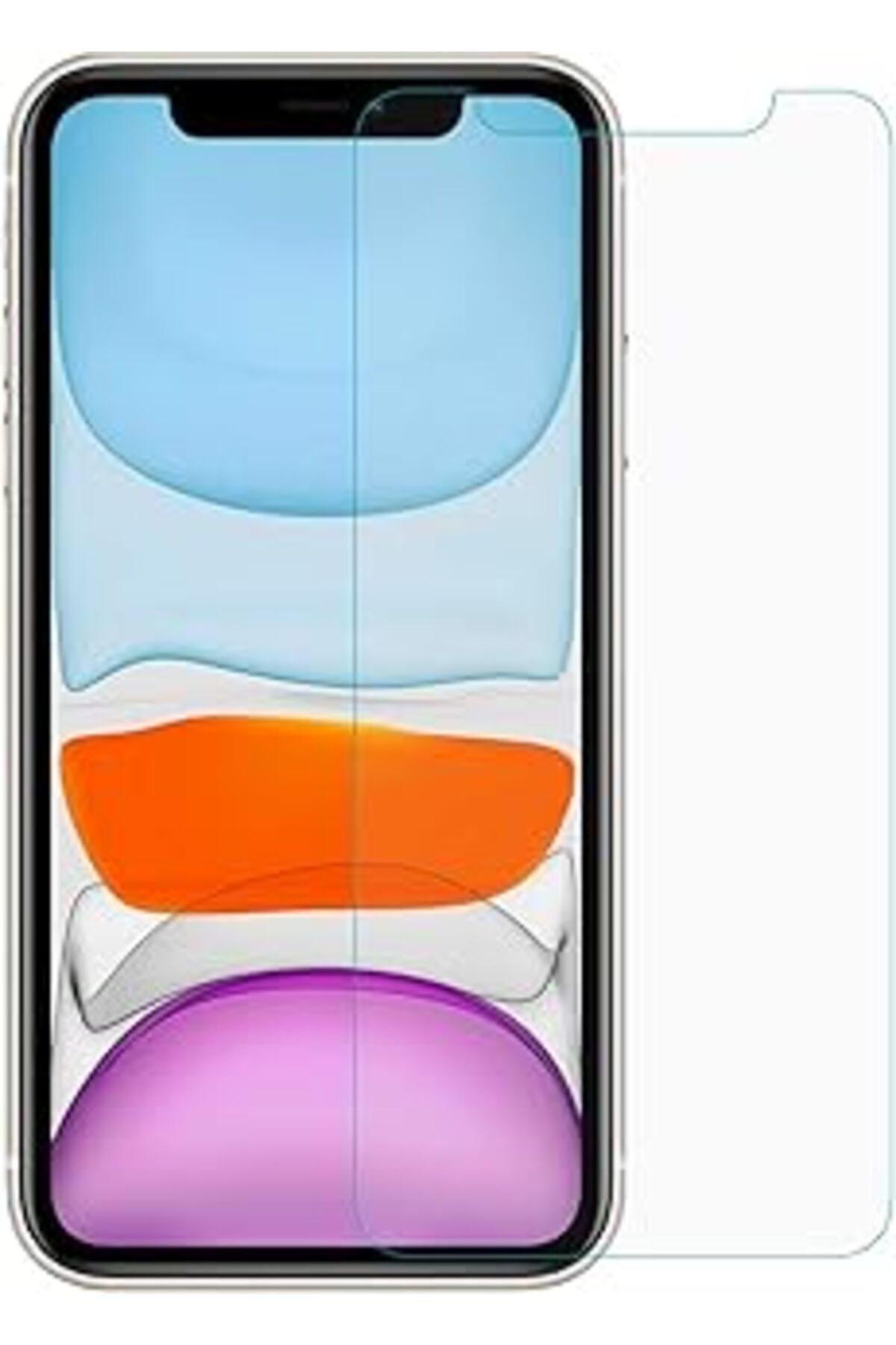 Pazarcan Microsonic Apple Iphone 11 (6.1'') Temperli Cam Ekran Koruyucu [Iphone 11 Ile Uyumlu Ekran Koruyucu