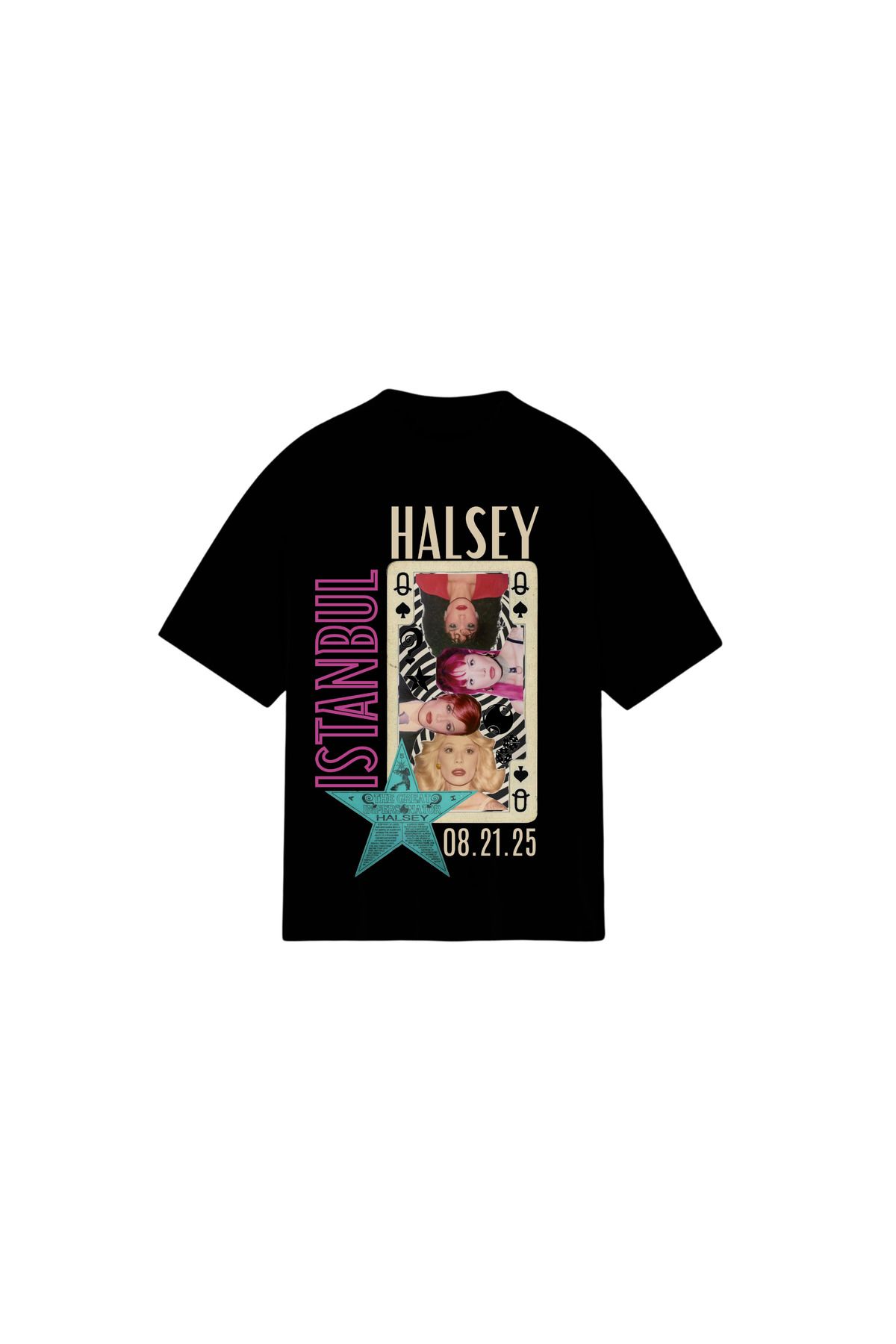 Urbanstadt Halsey Istanbul 2025 8 Oversized Tshirt