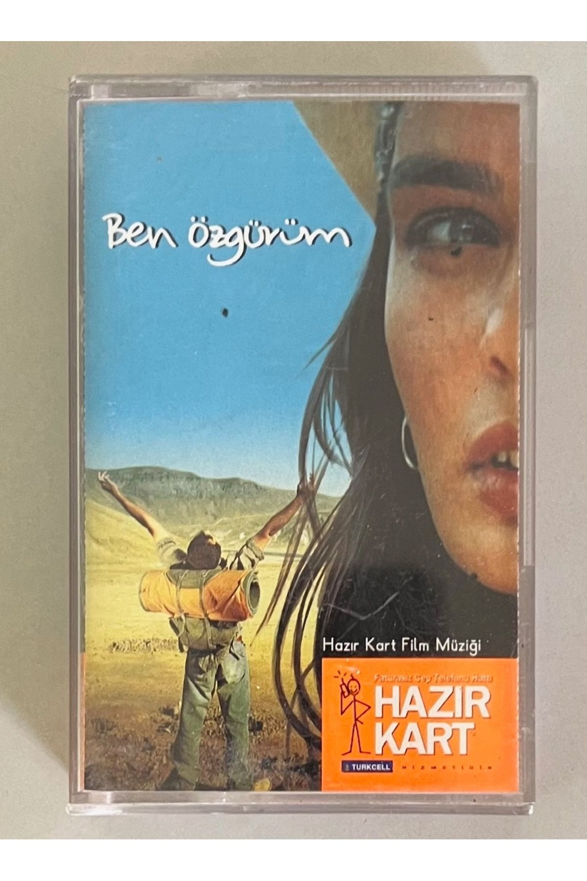 Plakevi İzmir Hazır Kart Film Müziği Ben Özgürüm Kaset (Orjnal Dönem Baskı Kaset)