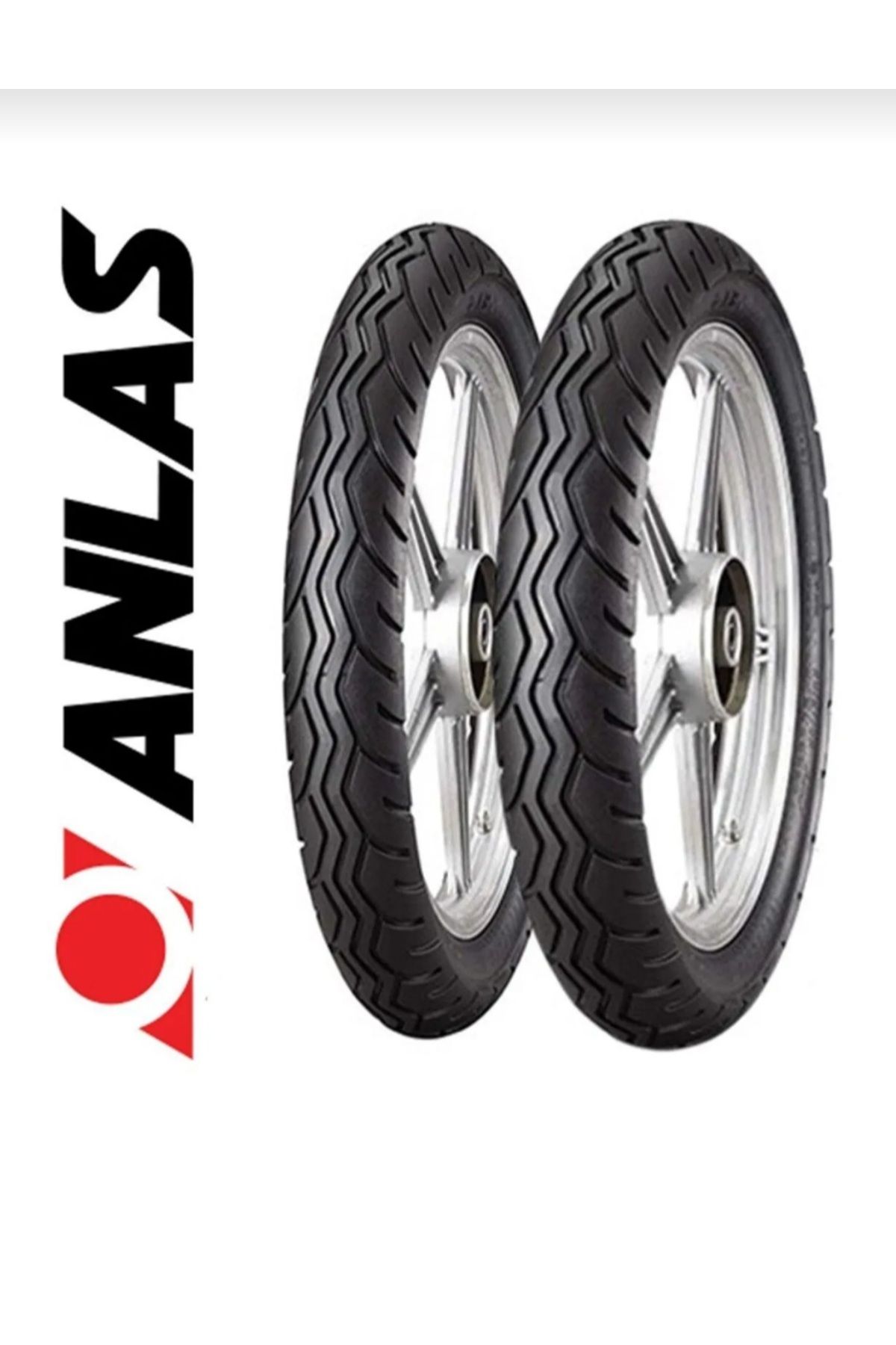 ANLAS Motor Lastiği Takım 90/9018 2.7518İRC NR 47 set 1975 (Yeni Tarih)