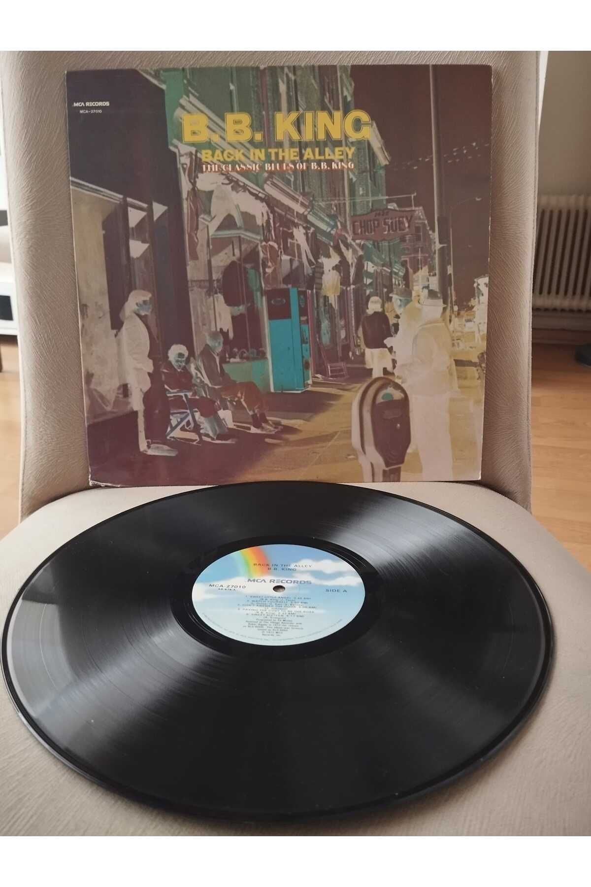 Plakperest B.B. King ‎– Back In The Alley - 1980 USA Basım LP Plak -2.el