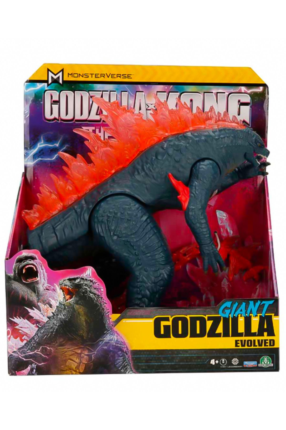 GIOCHI PREZIOSI Godzilla X Kong Dev Aksiyon Figürü 28 cm Godzilla Evolved 35550