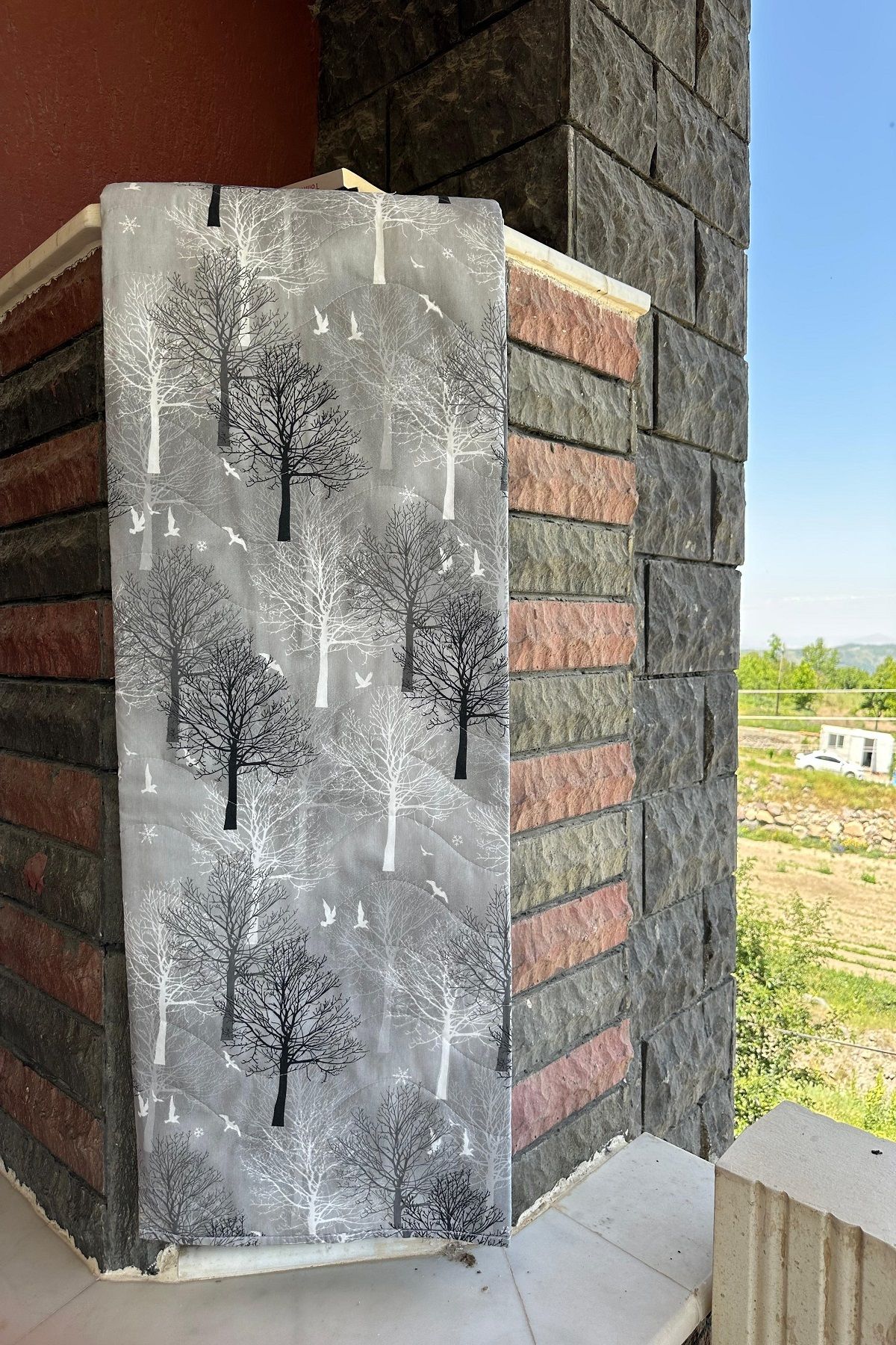 Sofline Çift Kişilik Çok Amaçlı Pike, Yazlık Pike, Desenli Pike, Yatak Örtüsü (195x220cm)