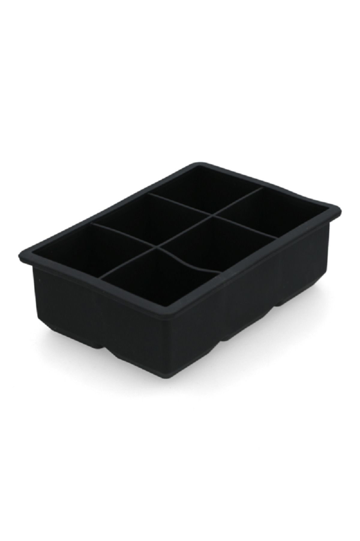 Felli-Elegant and Modern Design Rectangular Ice Cube Tray Black 3