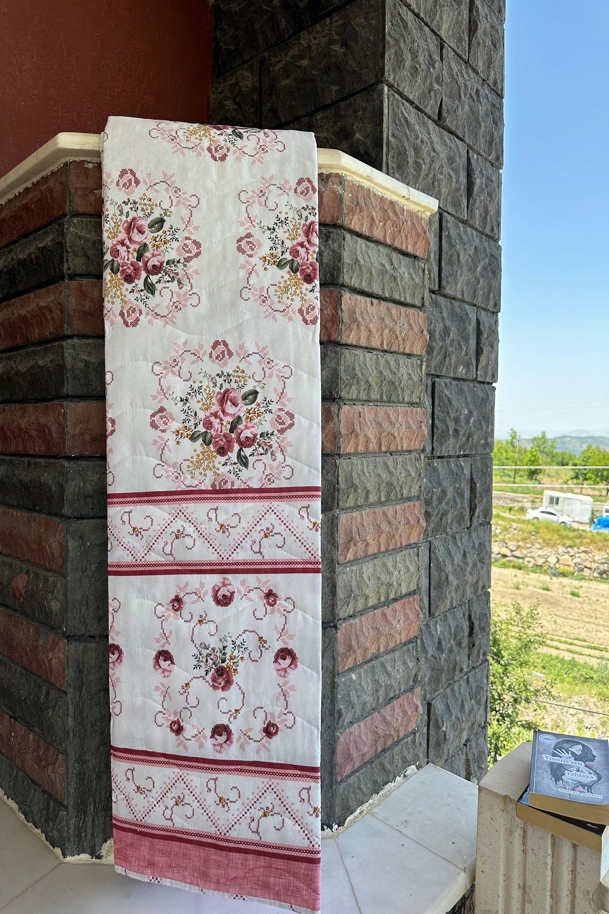 Sofline Tek Kişilik Çok Amaçlı Pike, Yazlık Pike, Desenli Pike, Yatak Örtüsü (155x220cm)
