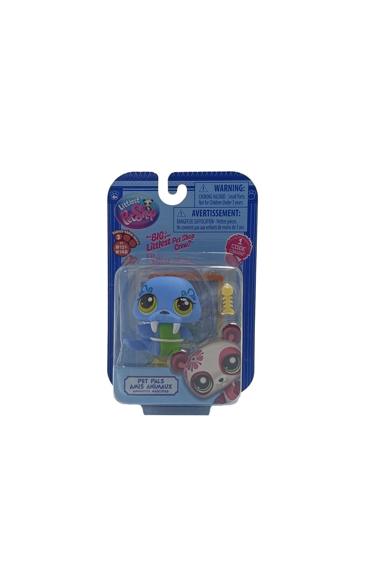 PREFTOYS Littlest Pet Shop 145 MORS (FOK) 2025 3.SEZON YENİ ORİJİNAL BARKODLU