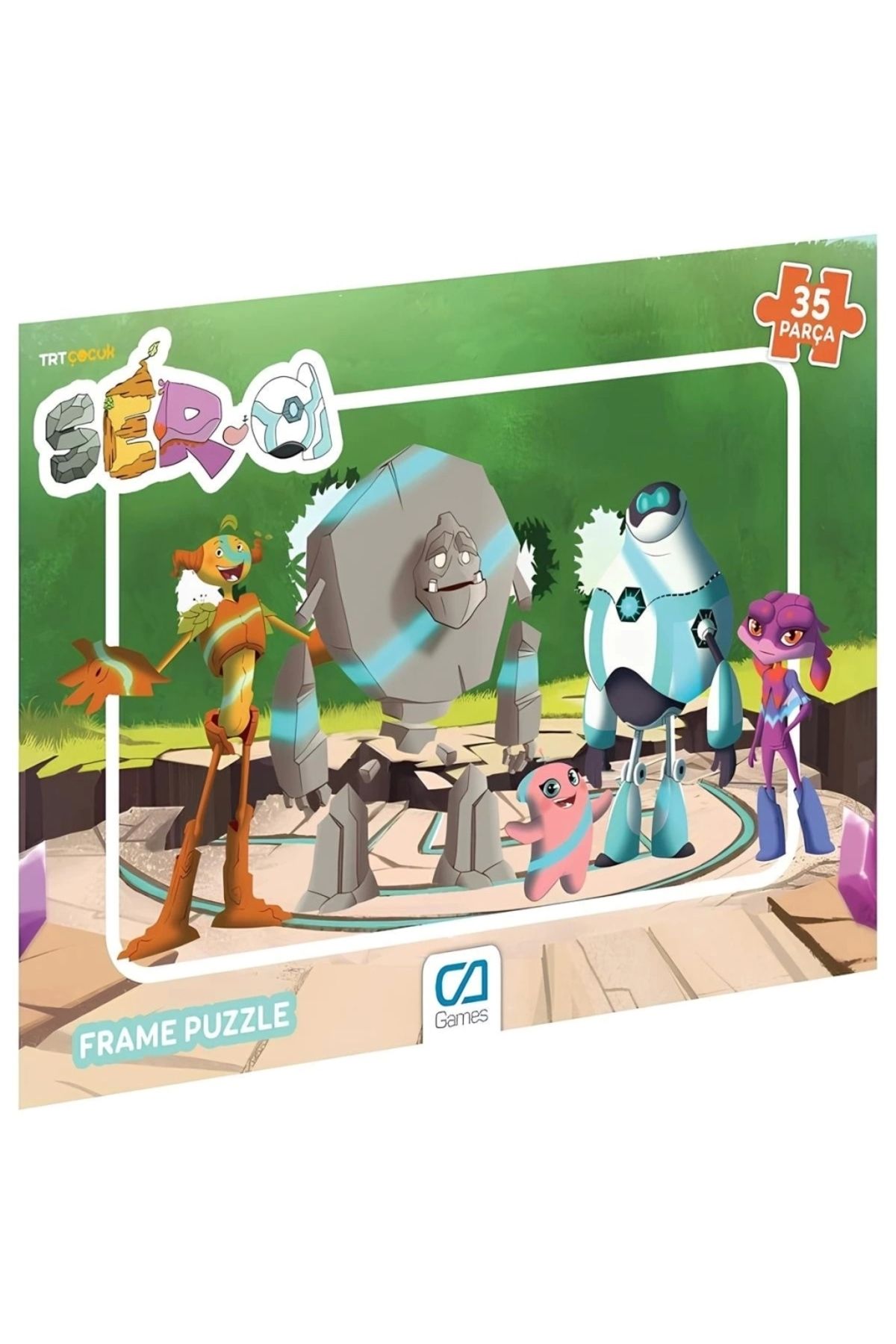 OurStyles Ca Games Ser-A Frame Puzzle 35 Parça 5200-5201