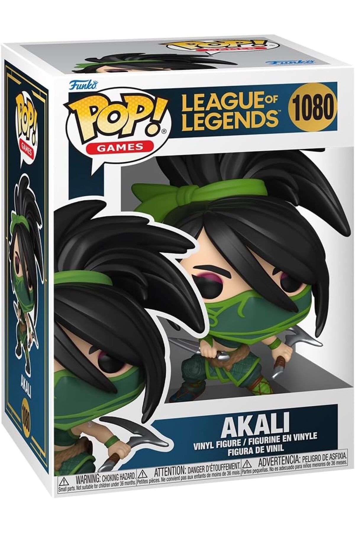 Funko Pop! Games: LoL Akali League of Legends Koleksiyonluk Vinil Figür 9,5 cm