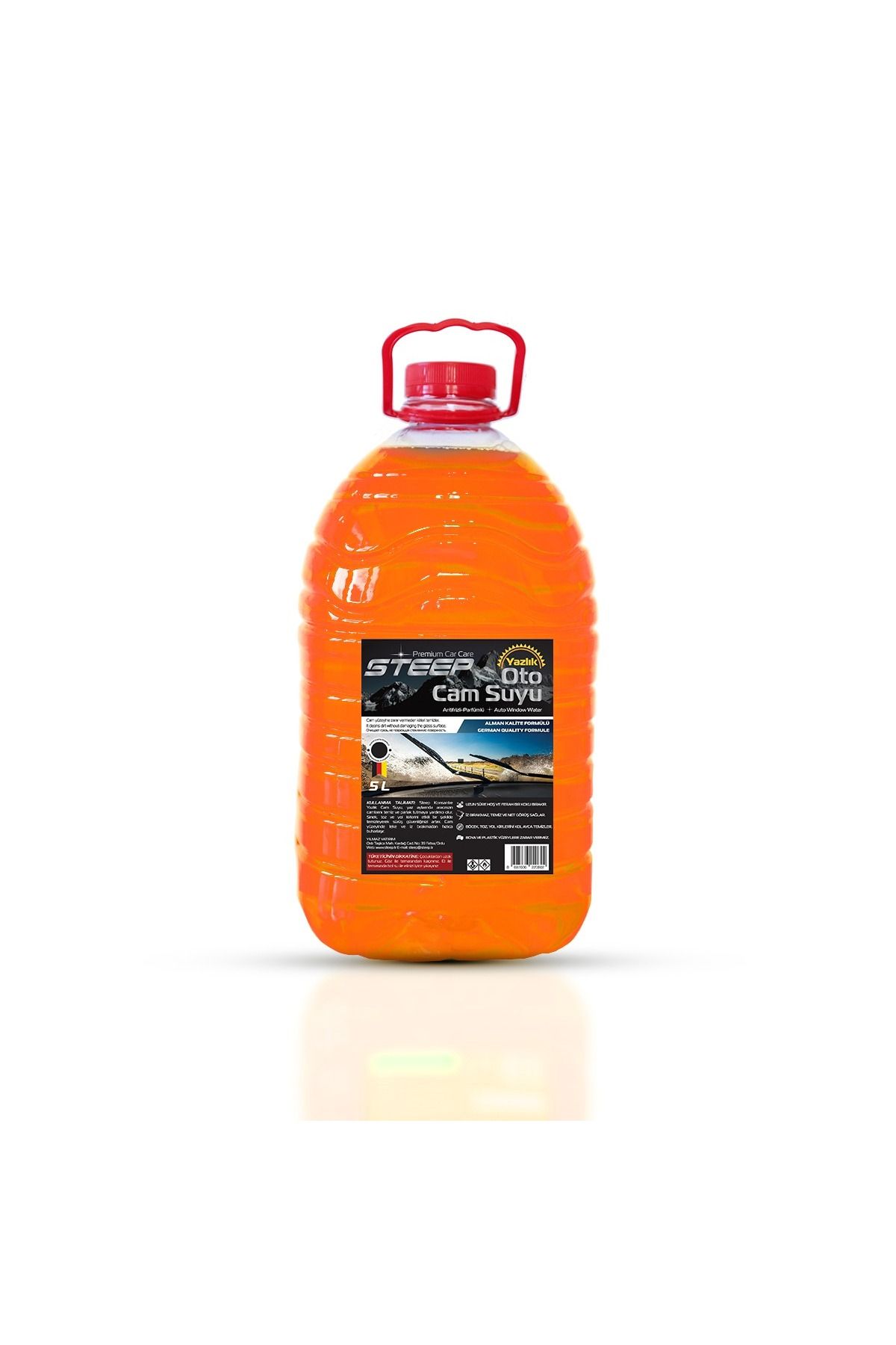 STEEP Oto Yazlık Cam Suyu 5 Lt