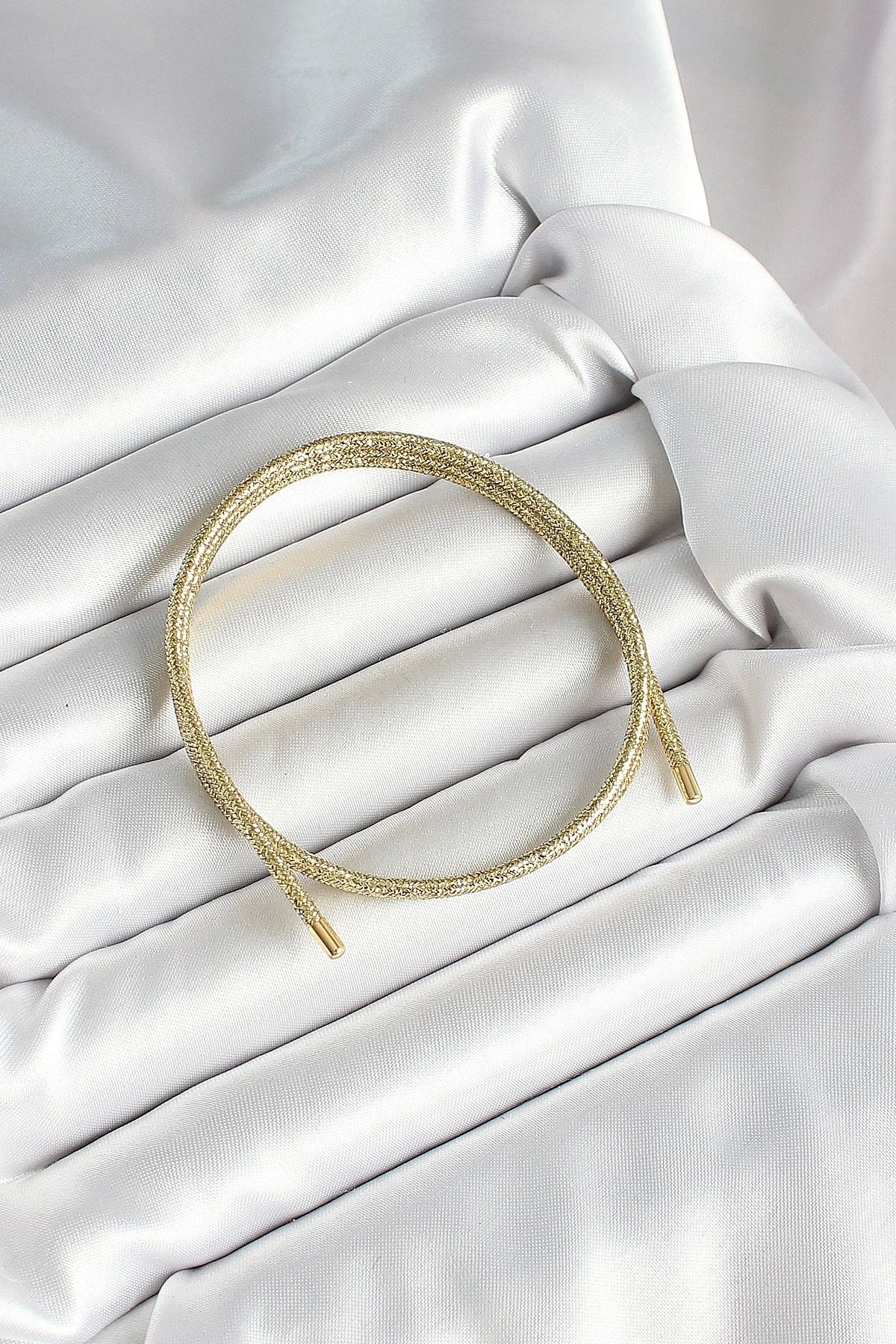 OurStyles Mıknatıslı Gold Renk Sarmal Kadın Bileklik - TJ-BB6970