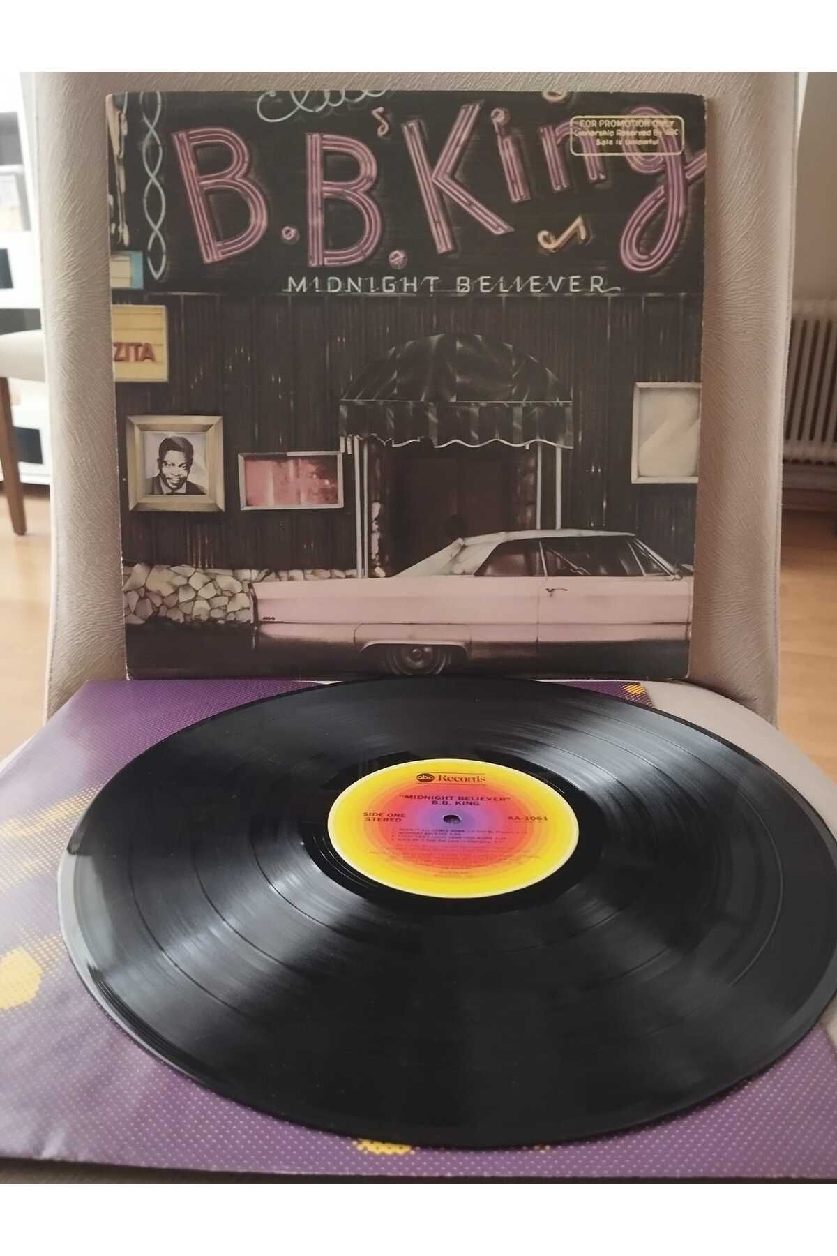 Plakperest B.B. King – Midnight Believer - 1978 USA Basım LP Plak - (Promo)-2.El