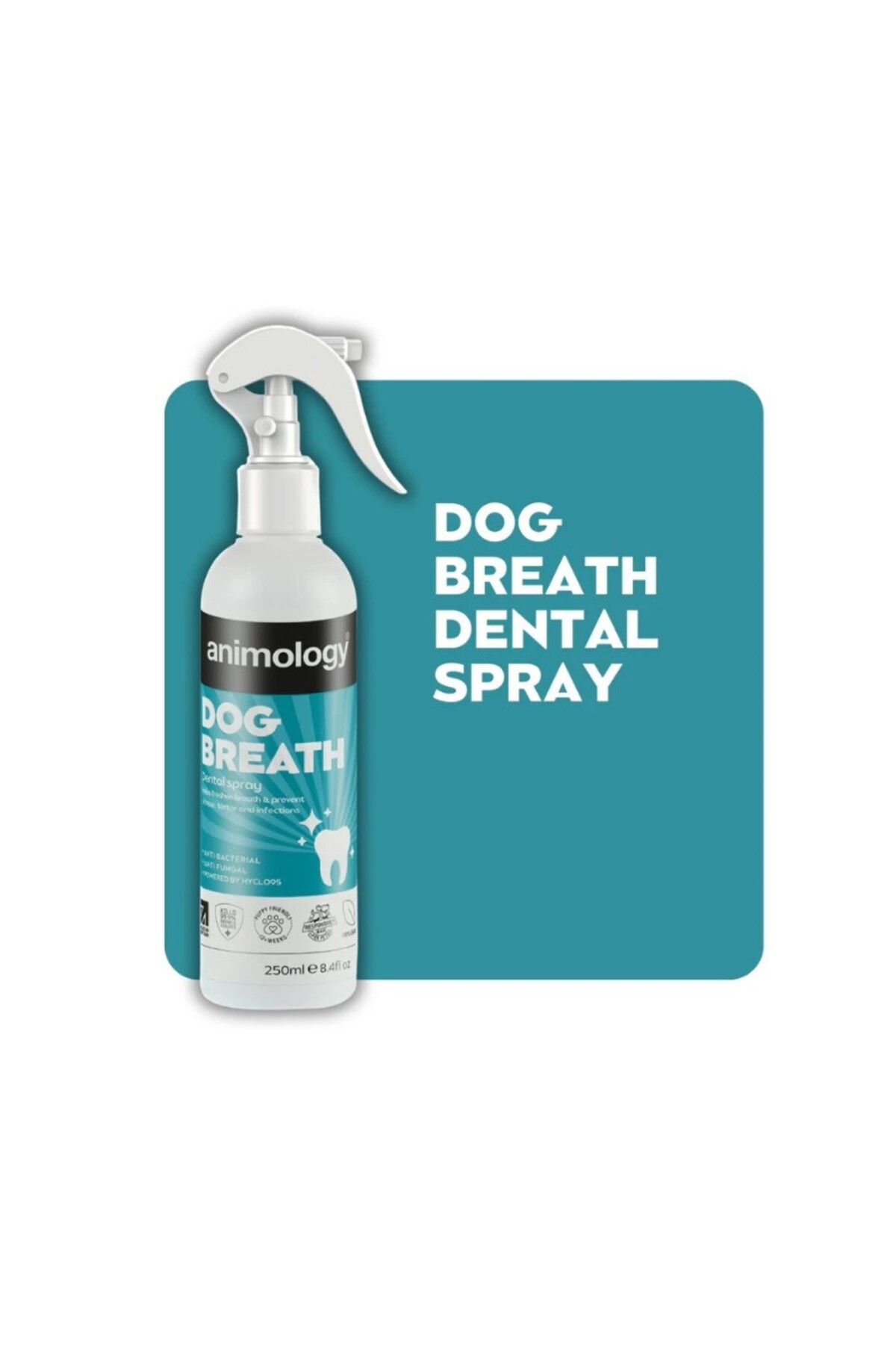 Animology Dog Breath Dental Köpek Ağız ve Diş Bakım Spreyi 250 mL