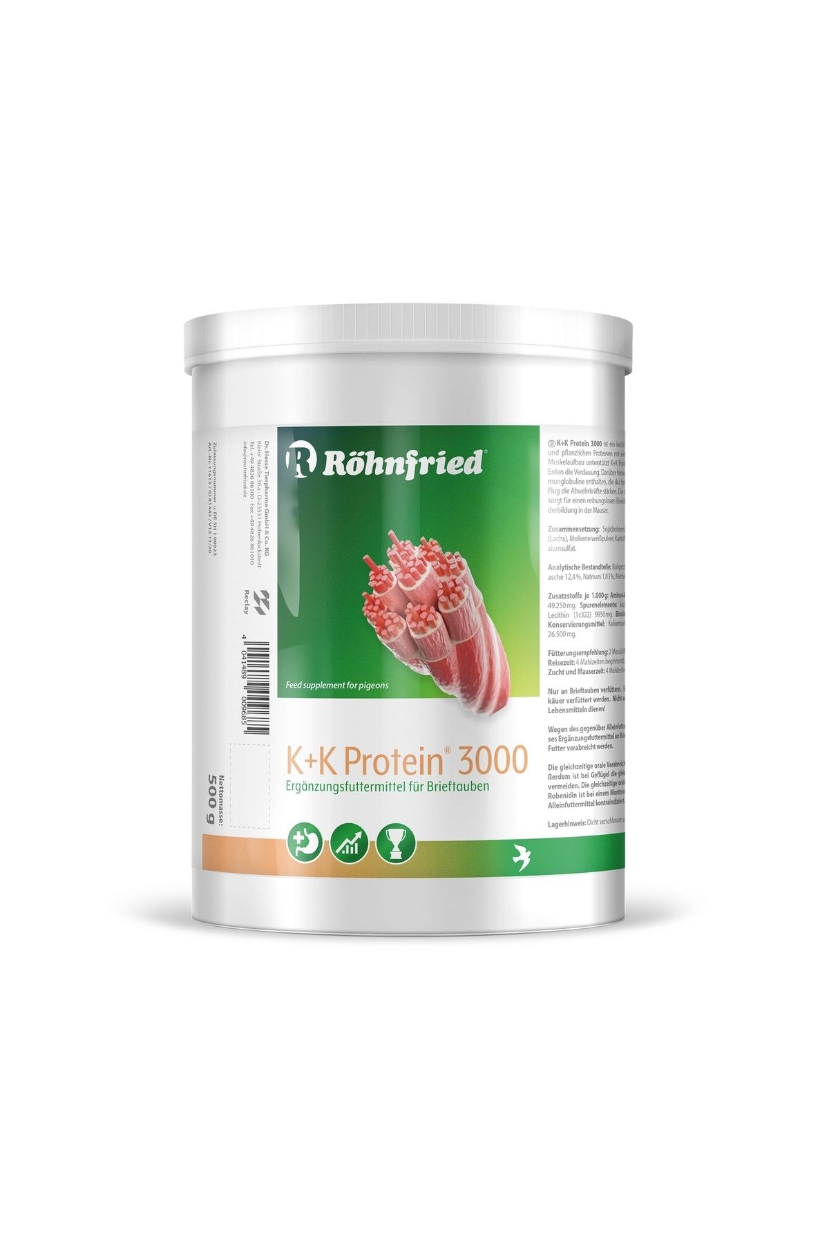 Röhnfried K+k Protein 3000 - 500 Gram