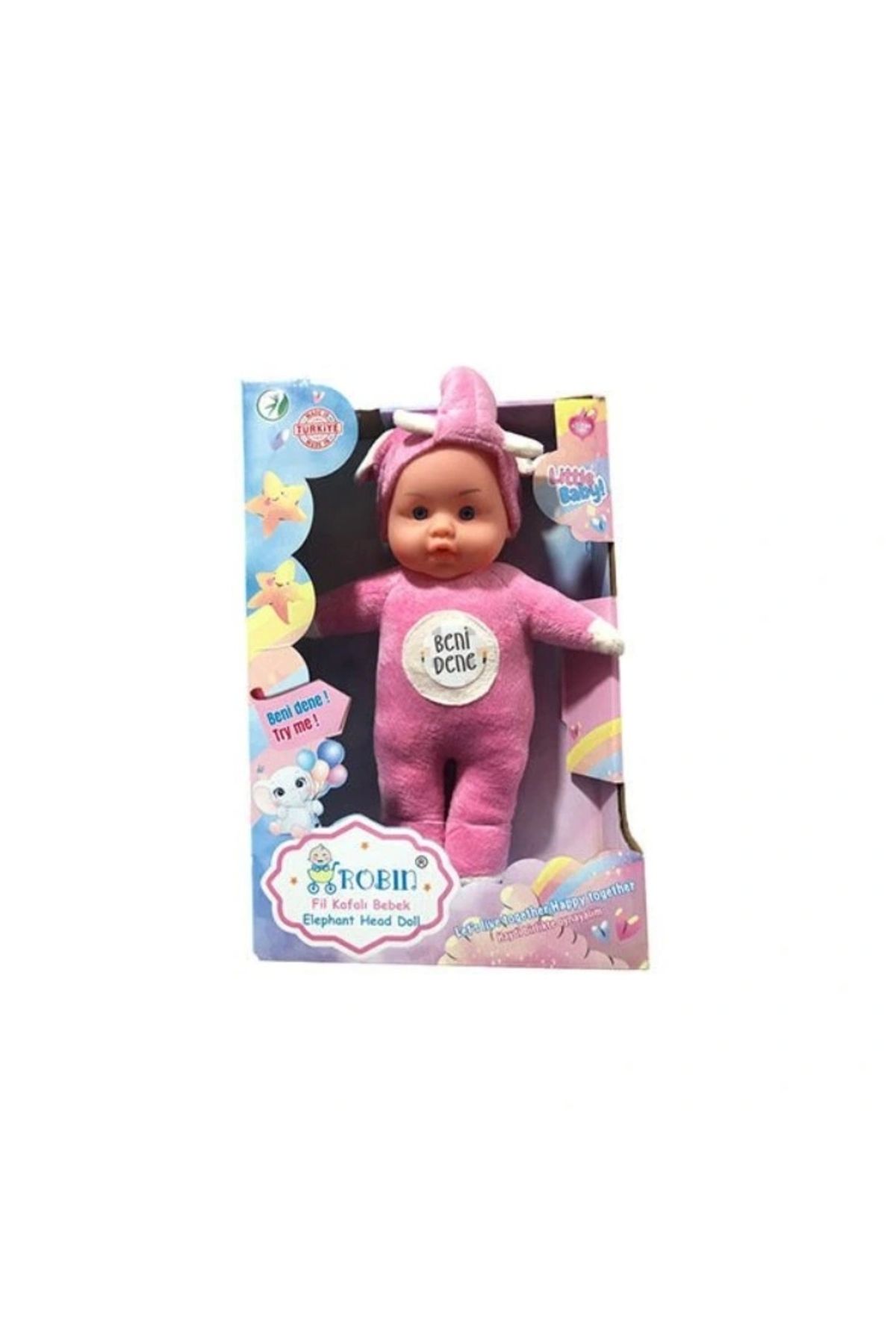 OurStyles Global Robin Fil Kafalı Bebek