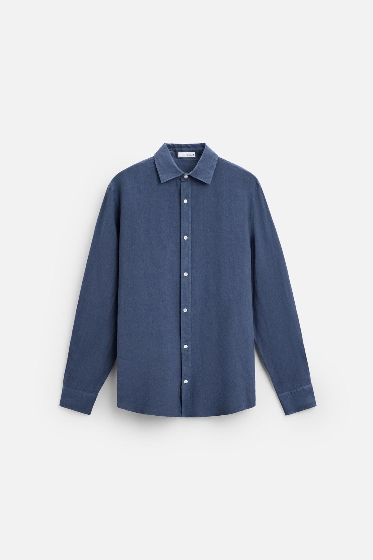 ATE WEAR Relaxed Fit Pamuklu Keten Gömlek
