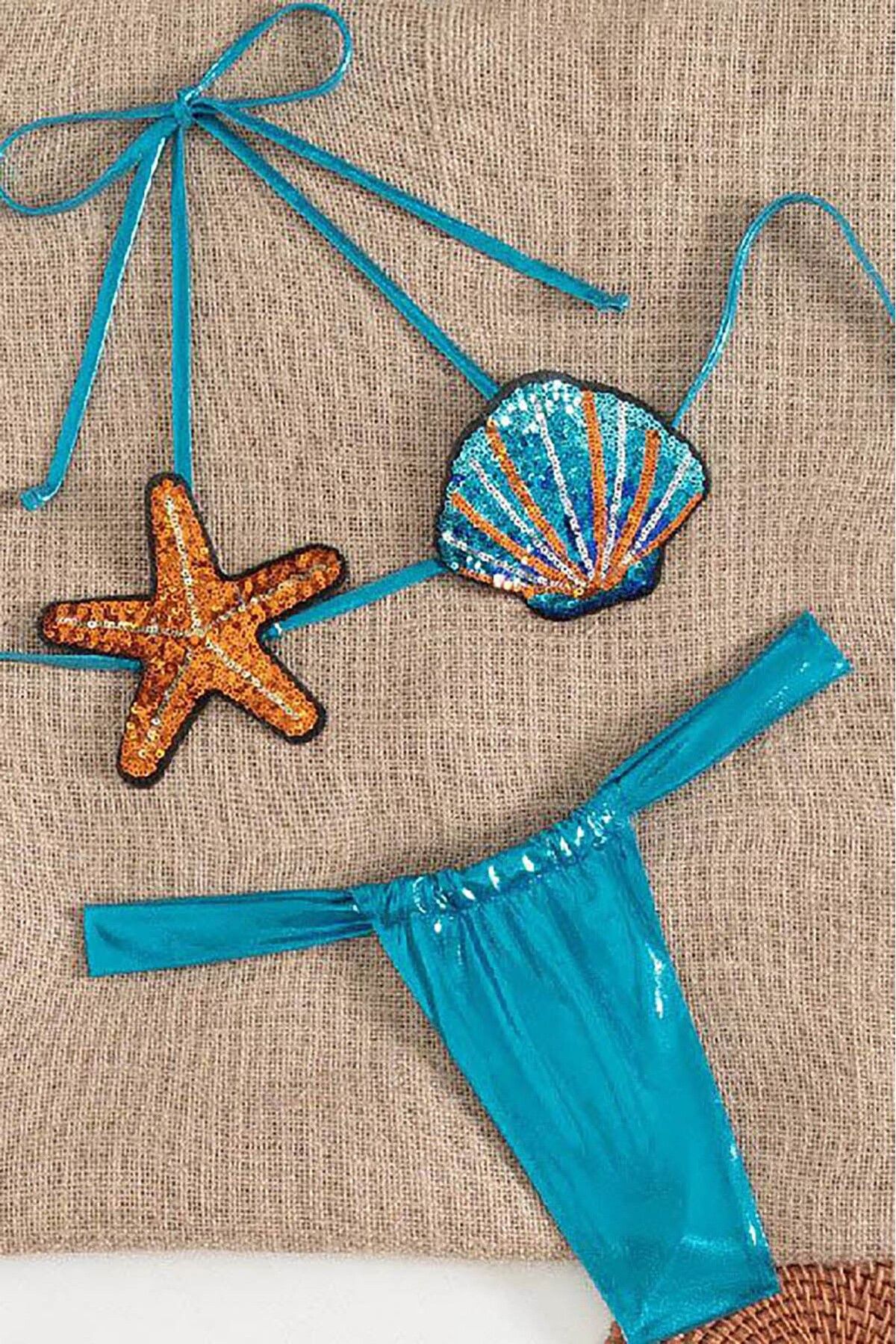 Bikini Mayokini Dünyası Deniz Yıldızı Brazilian Bikini