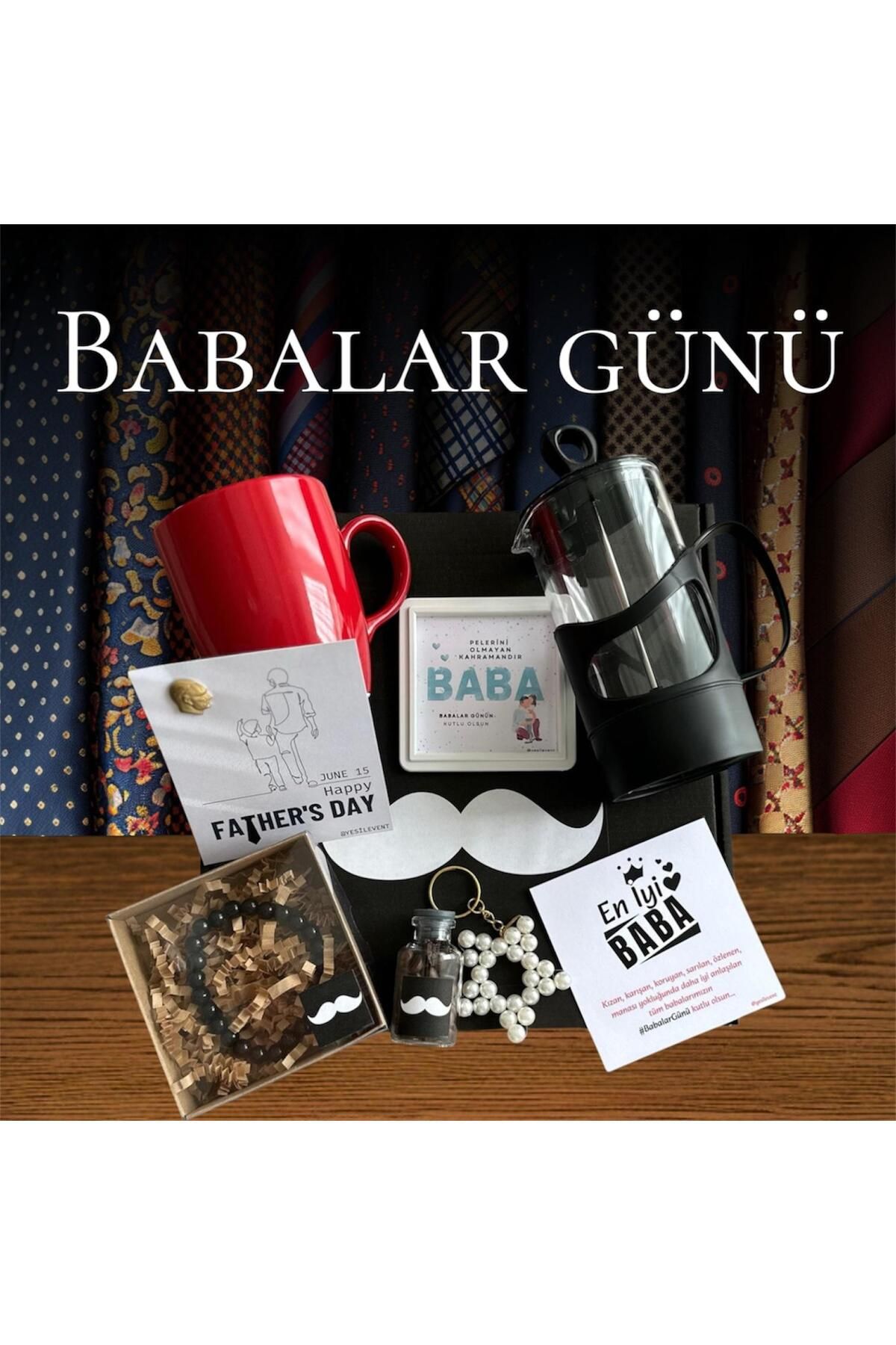 The Byzia Babalar Günü Hediye Kutusu 8 Parça Özel Gün Hediyesi Babalar Günü