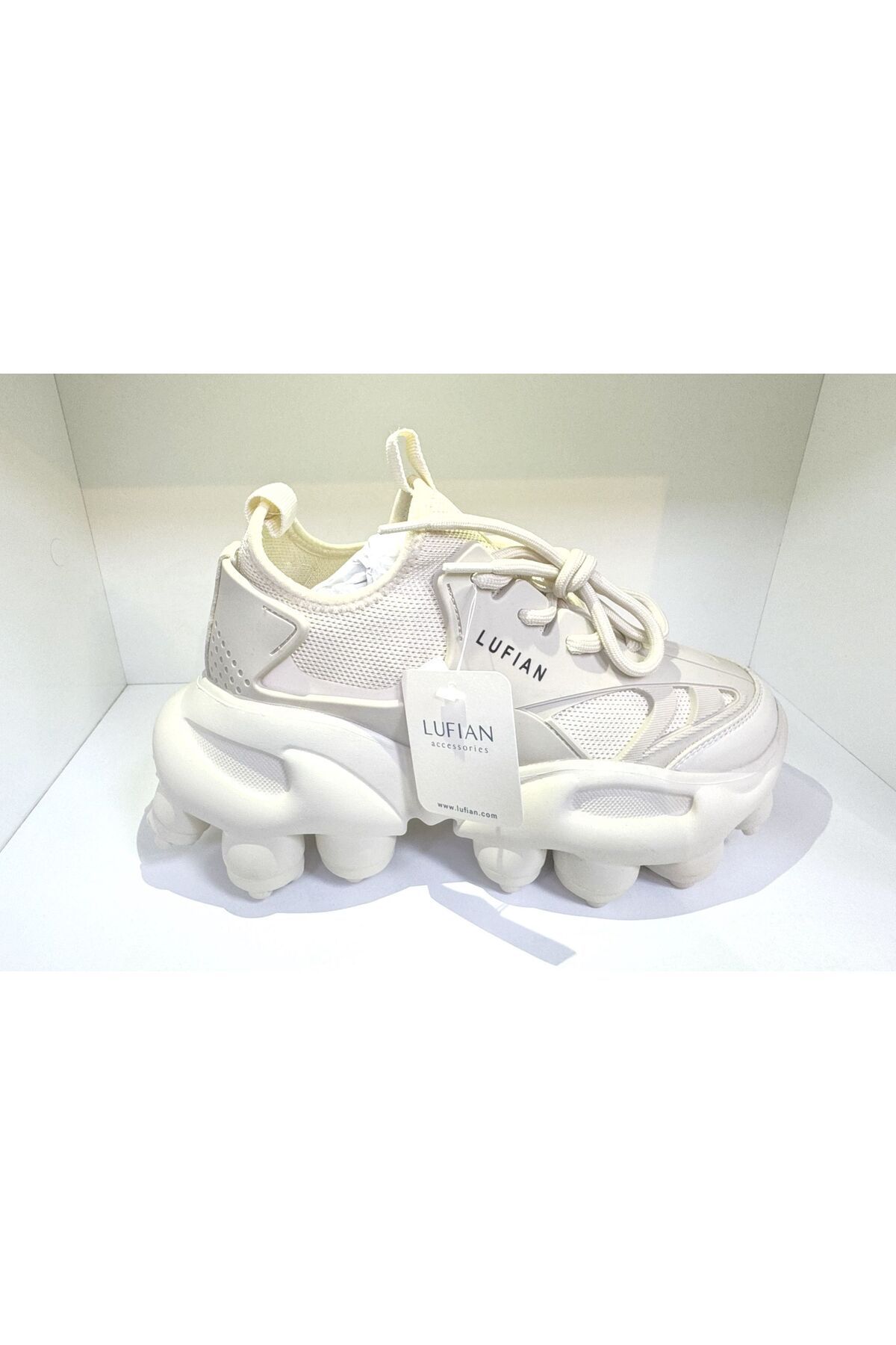 Lufian 122230011 Roxy Unisex Sneaker Ayakkabı BEJ
