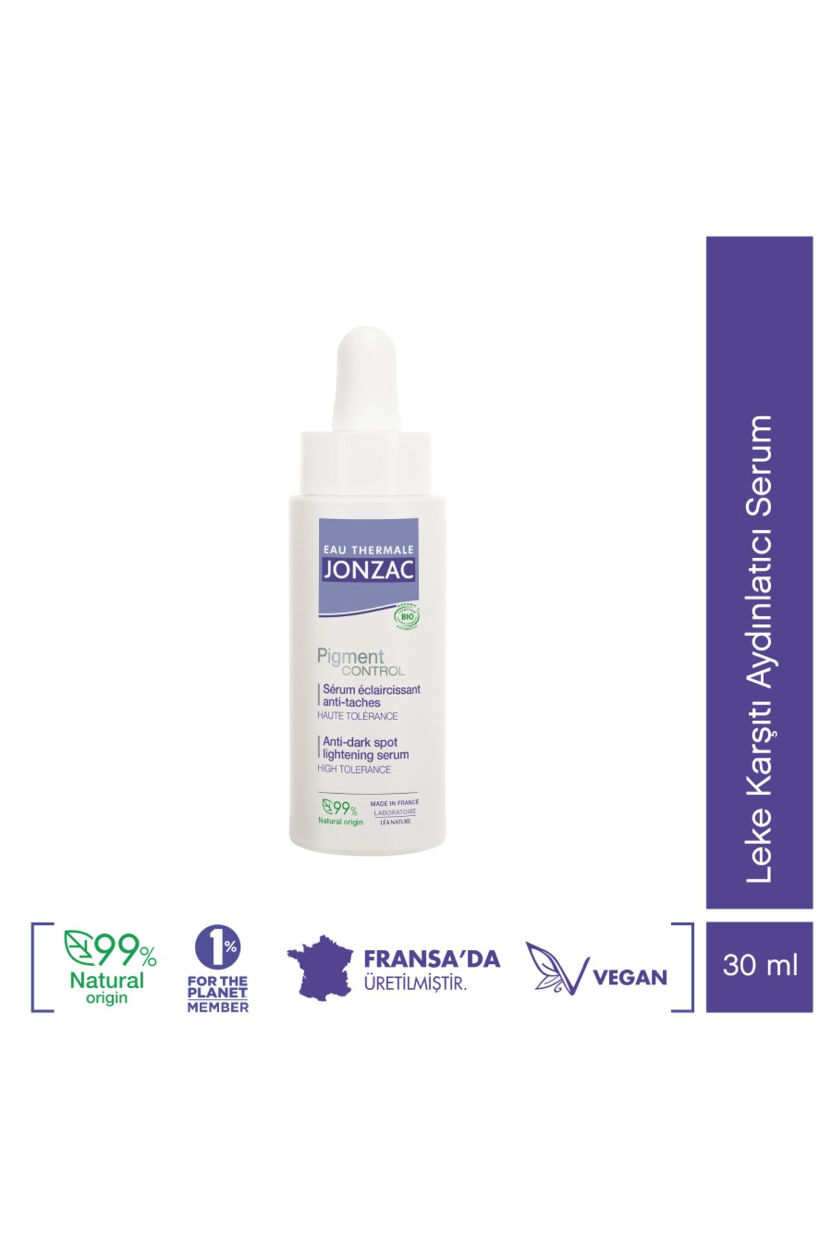 Eau Thermale Jonzac Pigment Control Koyu Lekeler için Aydınlatıcı Serum 30ml