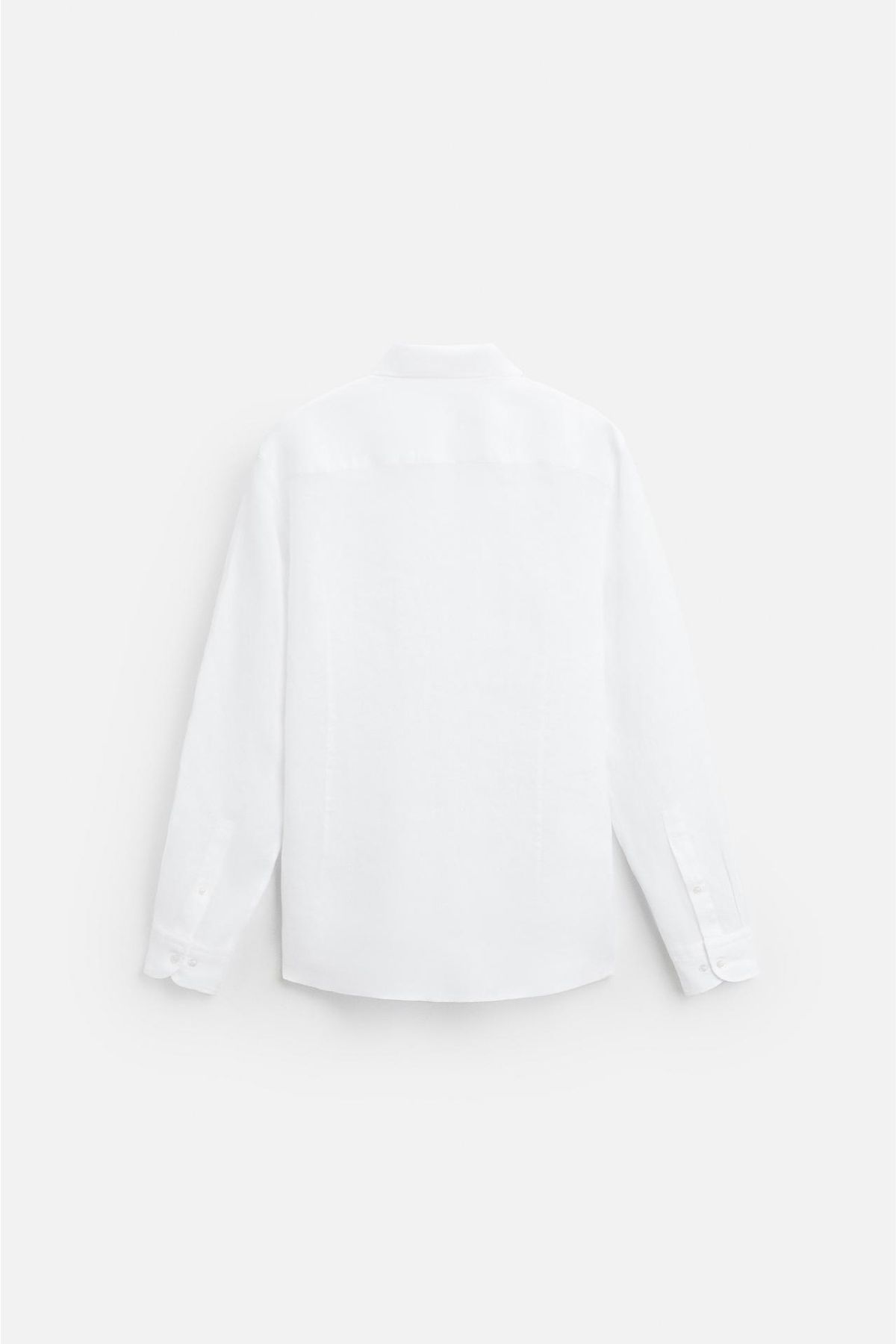 ATE WEAR Relaxed Fit Pamuklu Keten Gömlek