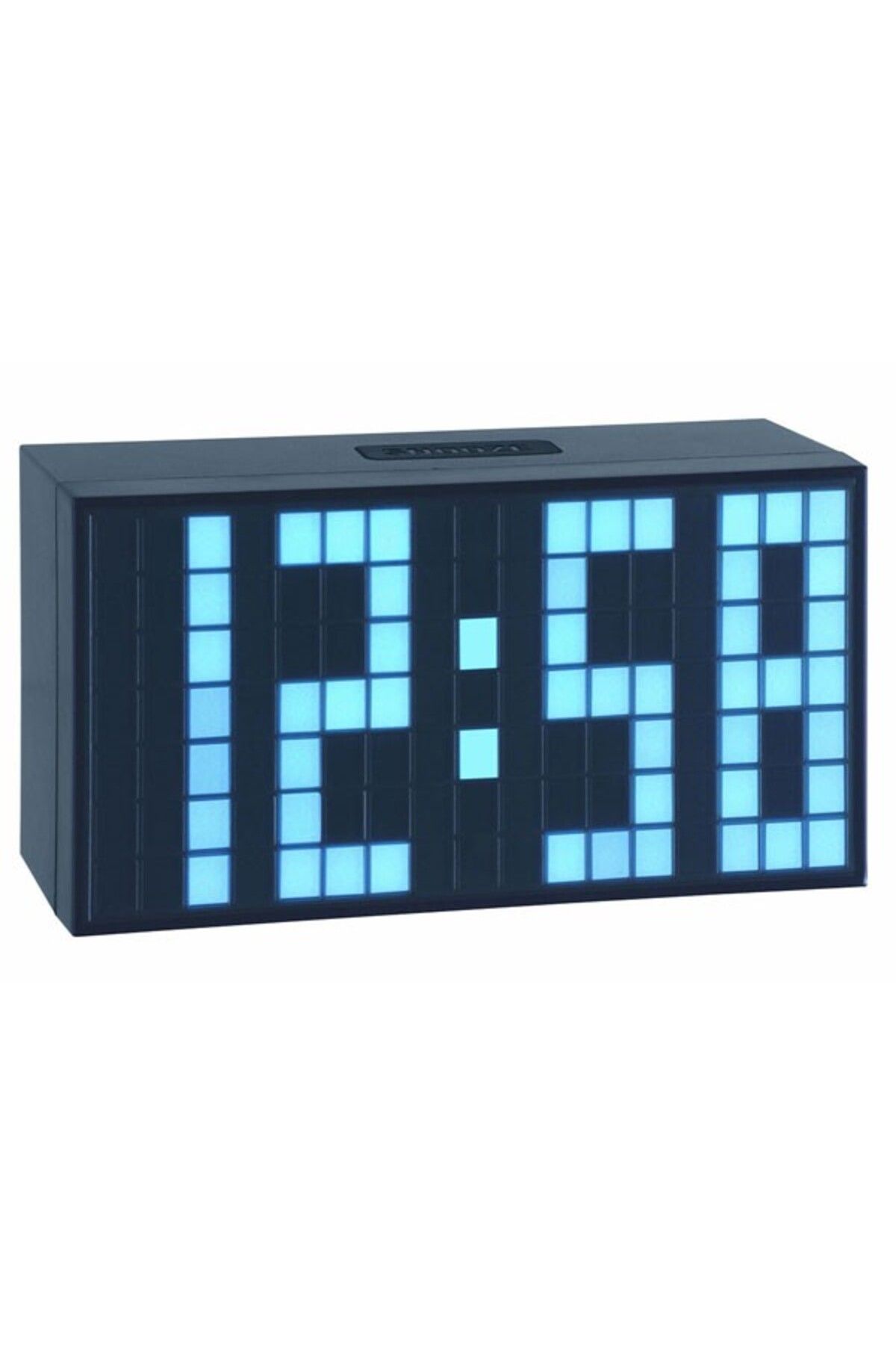 AVRASYA TFA 98.1082.02 ''Time Block'' Led Işıklı Çalar Saat