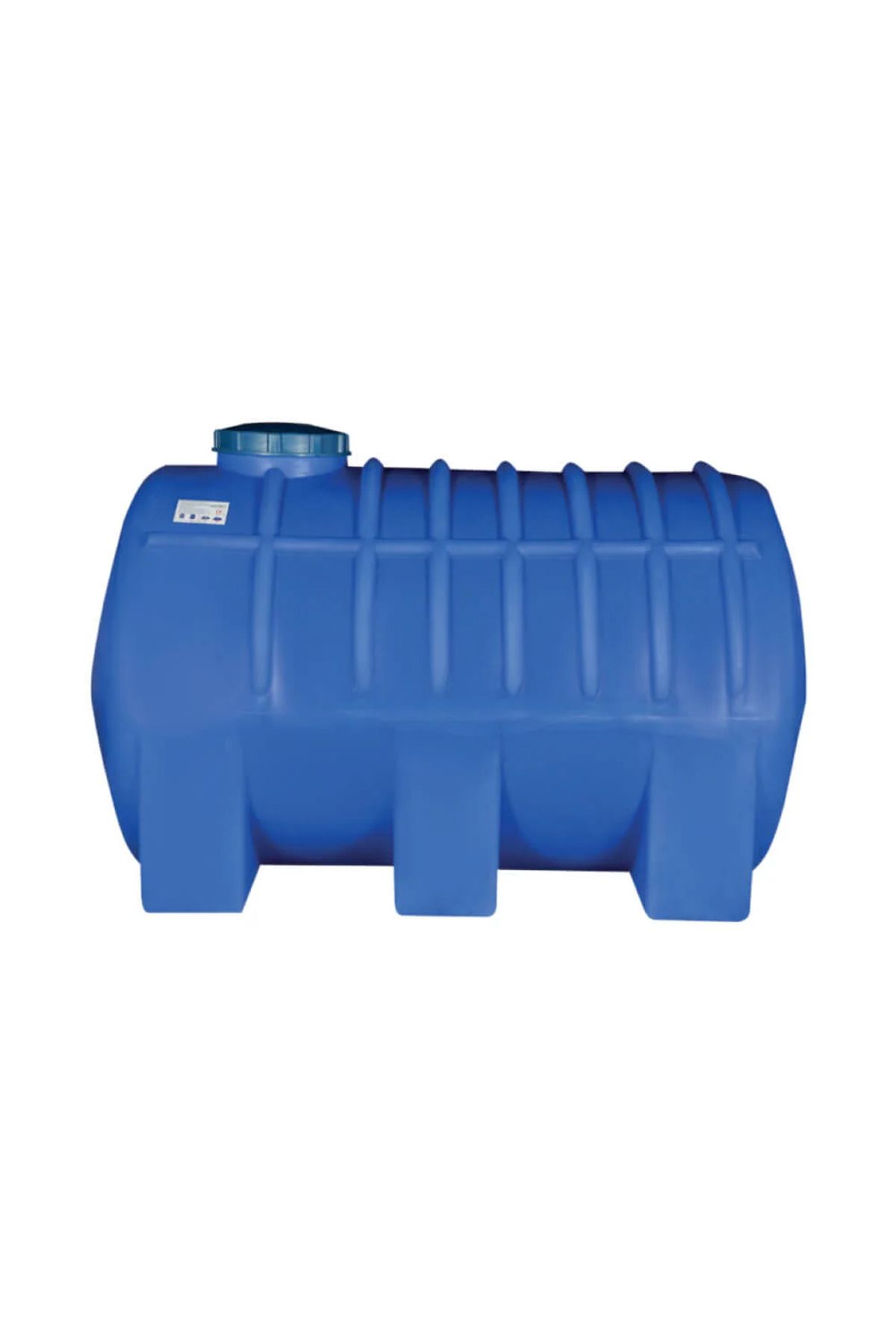 Akro Su Deposu 2000 Litre Yatay Mavi Renk
