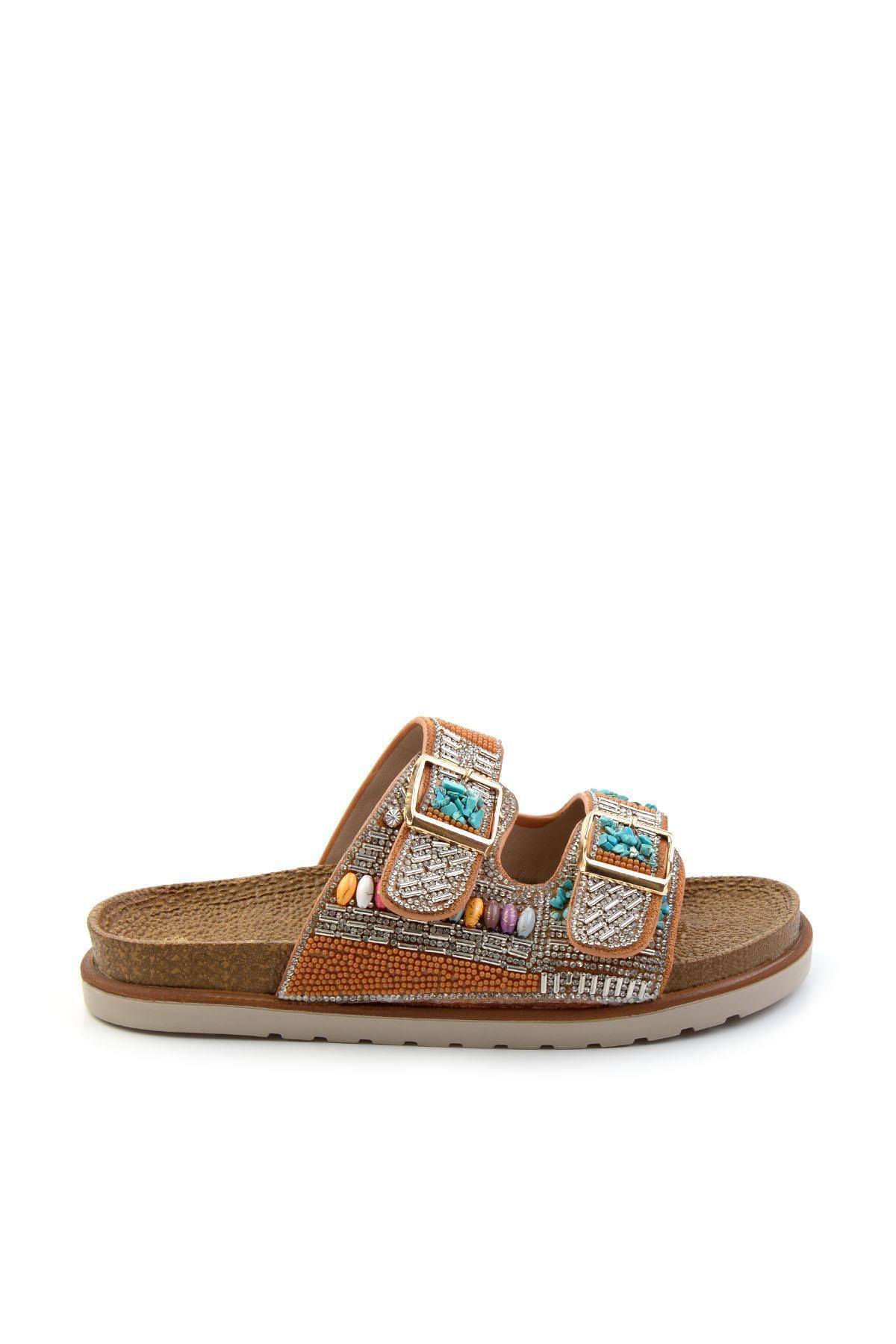 Bambi Nude Kadın Sandalet K04823121287