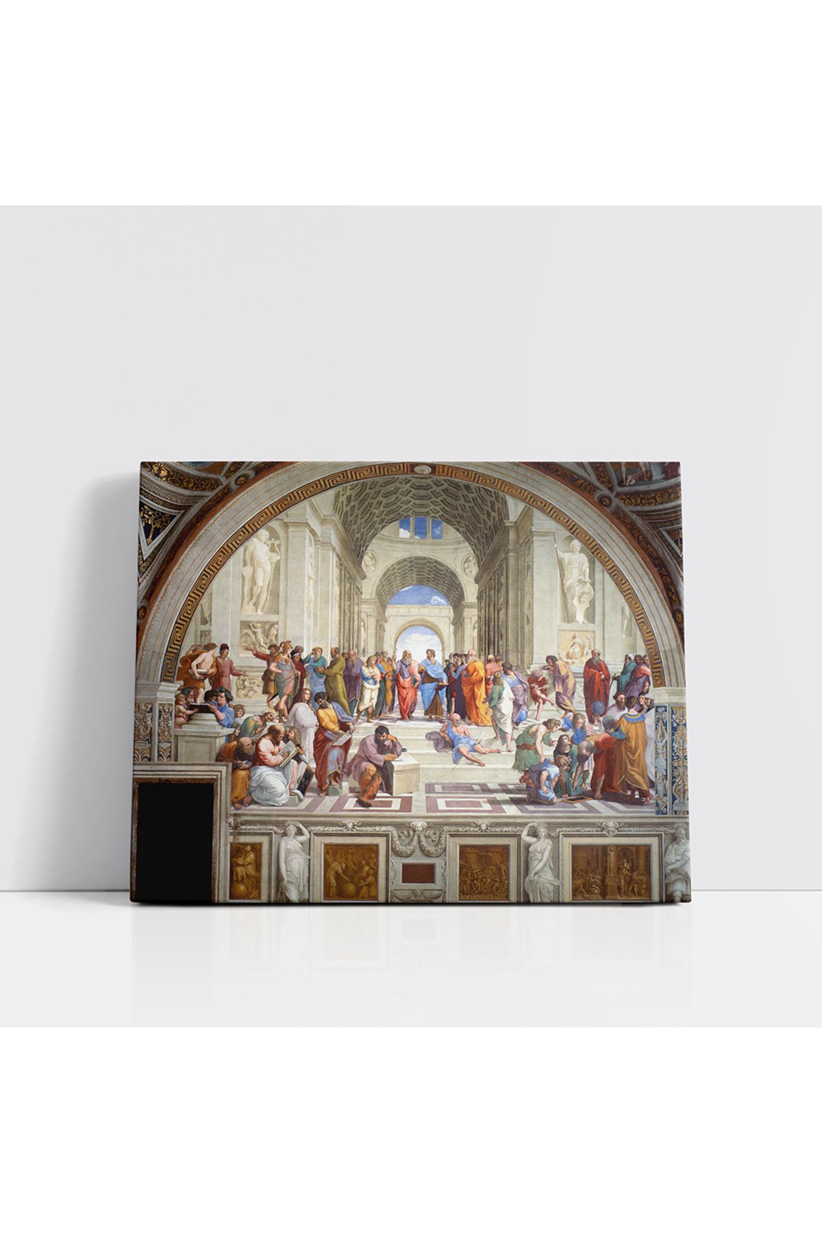 cestino darte “The School of Athens” – Zihnin ve Zamanın Ötesinde Bir Buluşma (Kanvas Baskı) Tablo